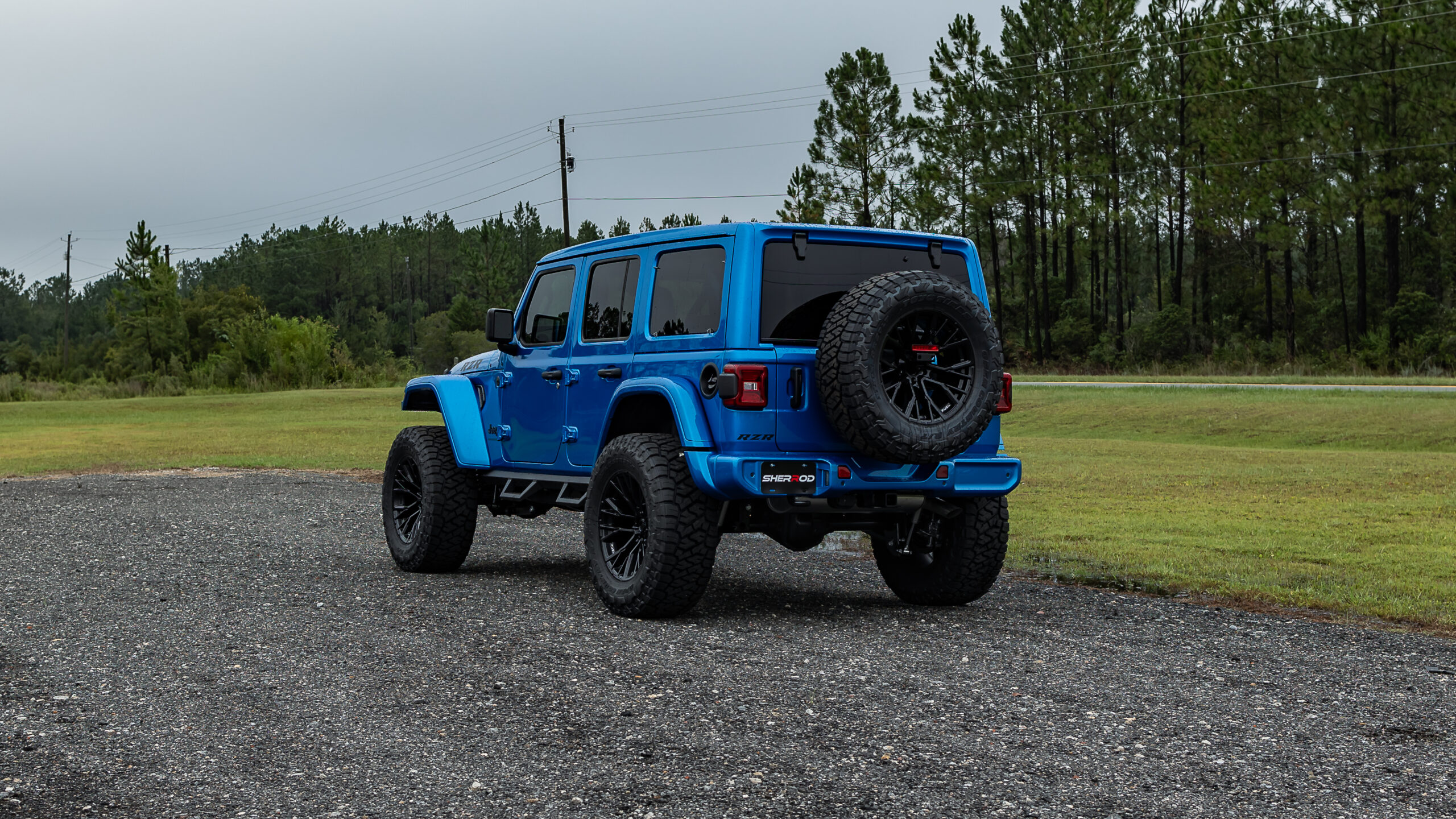 Jeep Wrangler RZR Blue