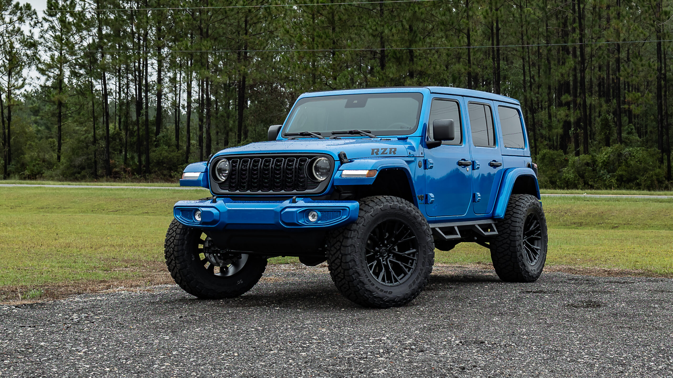 Jeep Wrangler RZR Blue