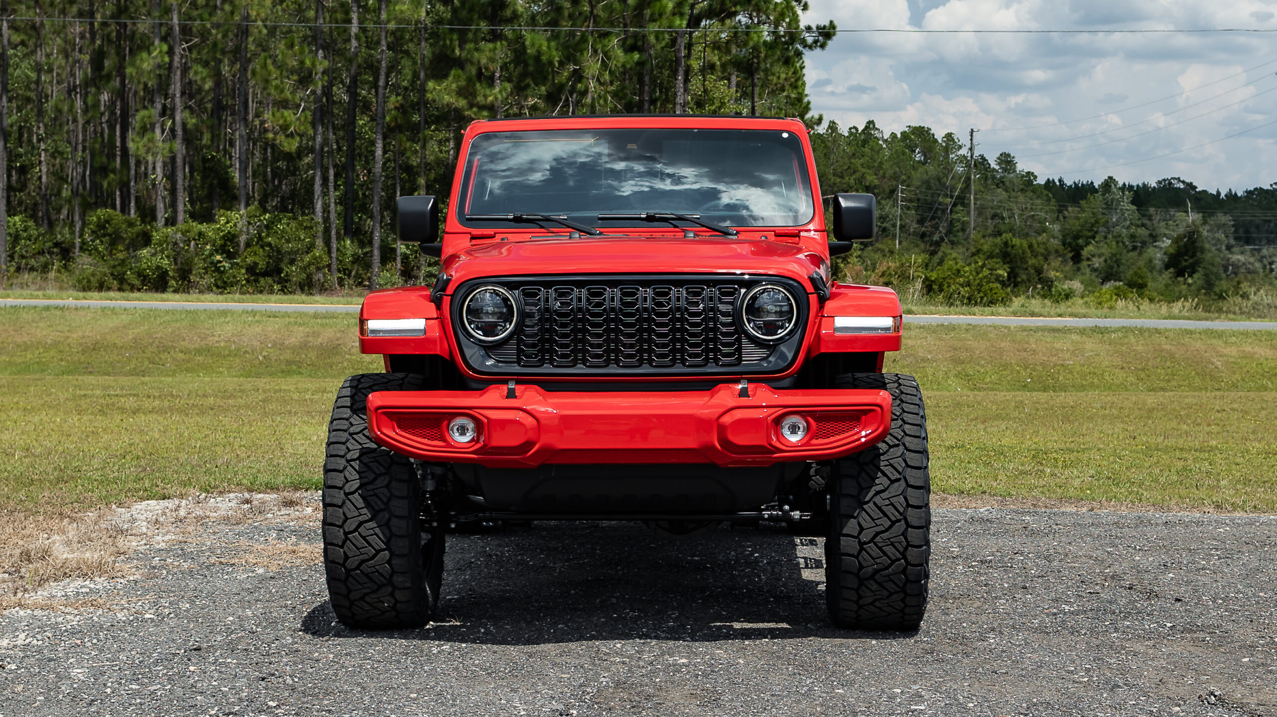 Jeep Wrangler RZR Red