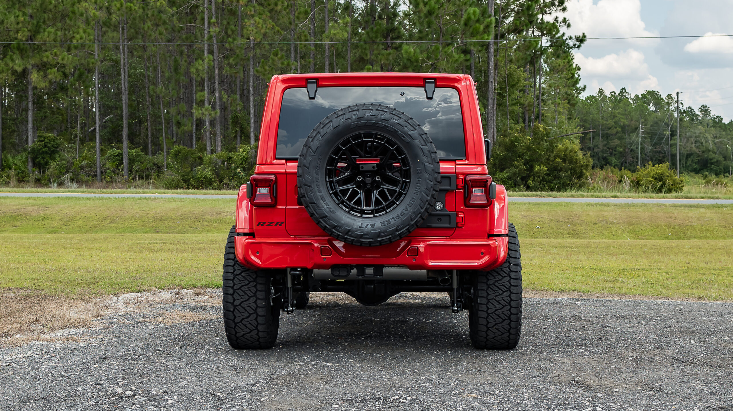 Jeep Wrangler RZR Red