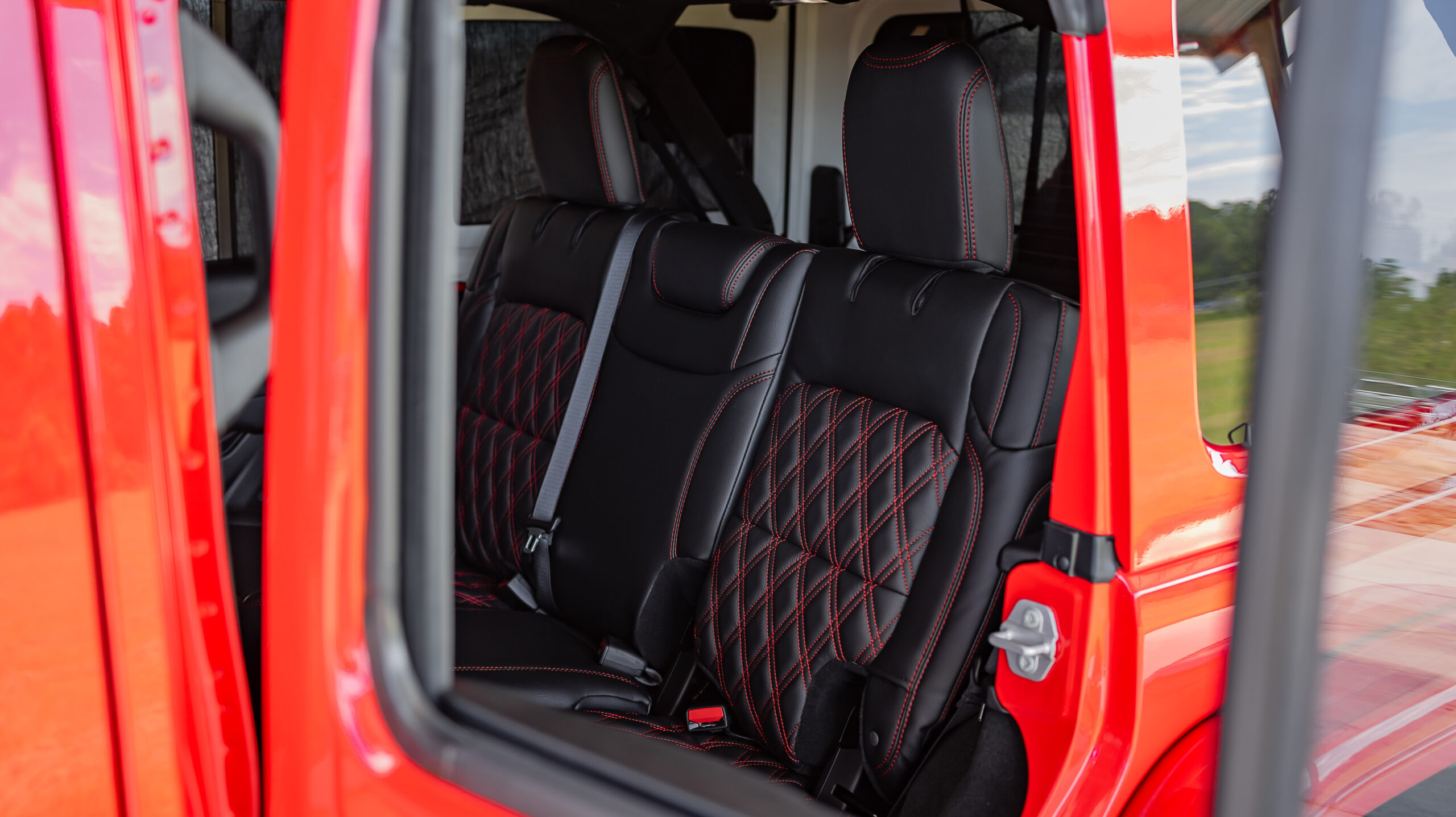 Jeep Wrangler RZR Red