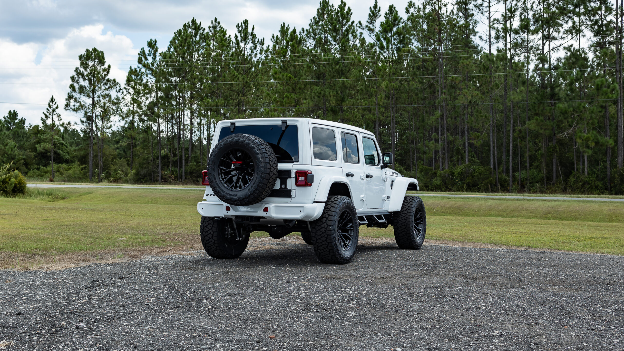 Jeep Wrangler RZR White