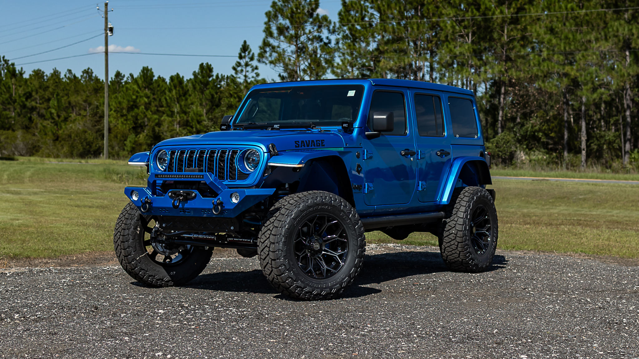 Jeep Wrangler Savage Blue