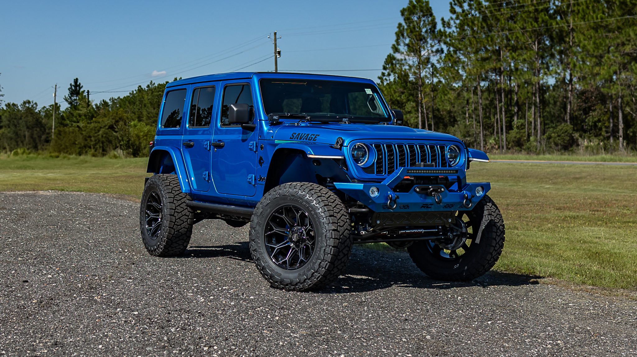 Jeep Wrangler Savage Blue