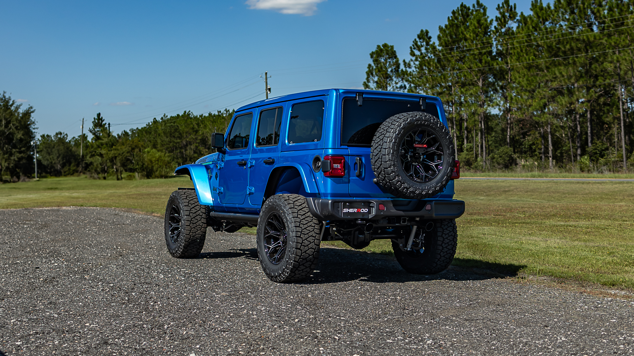 Jeep Wrangler Savage Blue