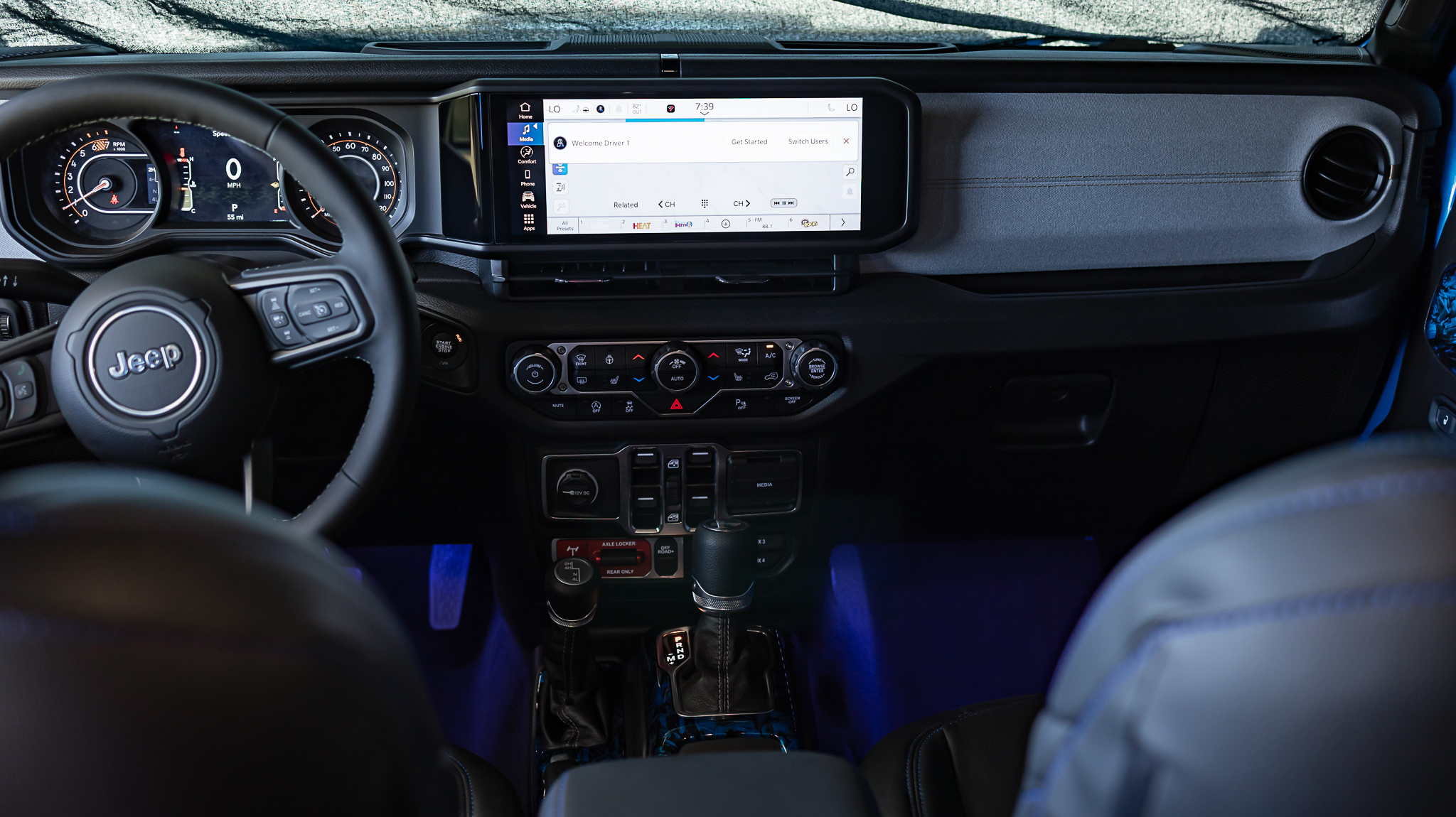 Jeep Wrangler Savage Blue