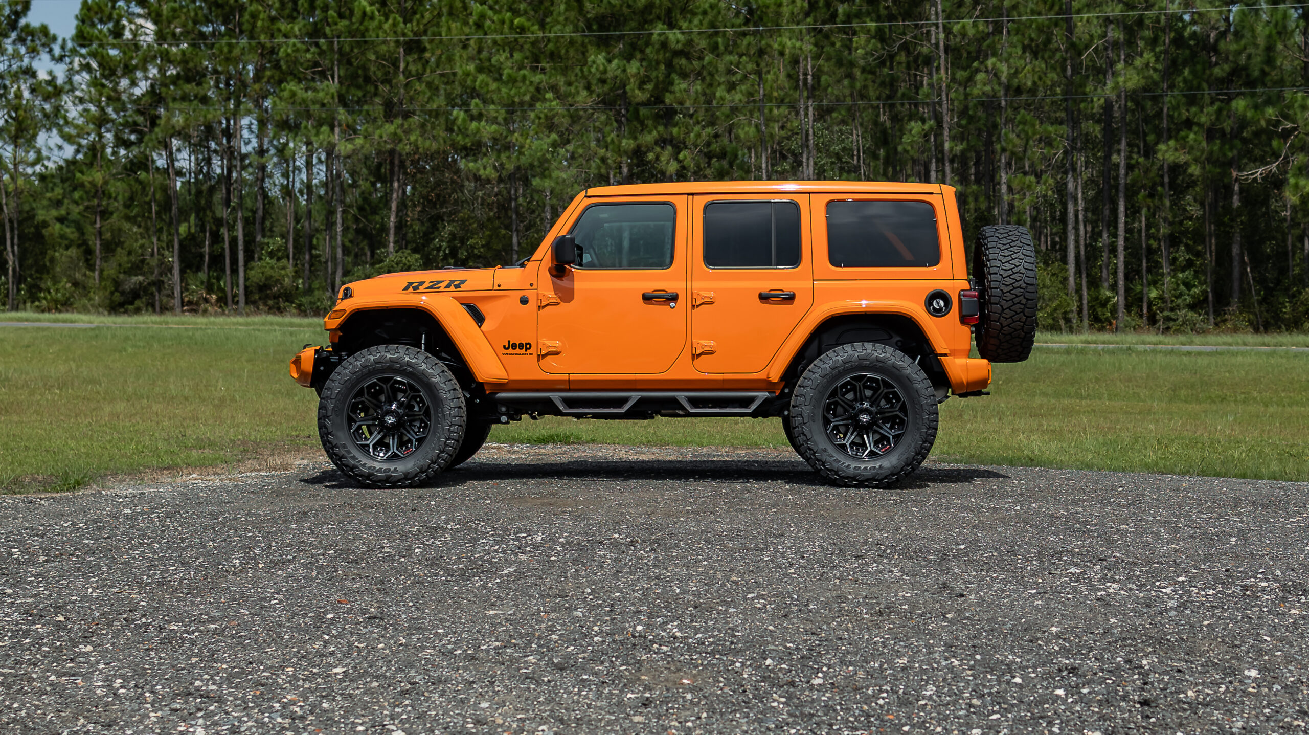 Jeep Wrangler RZR Orange