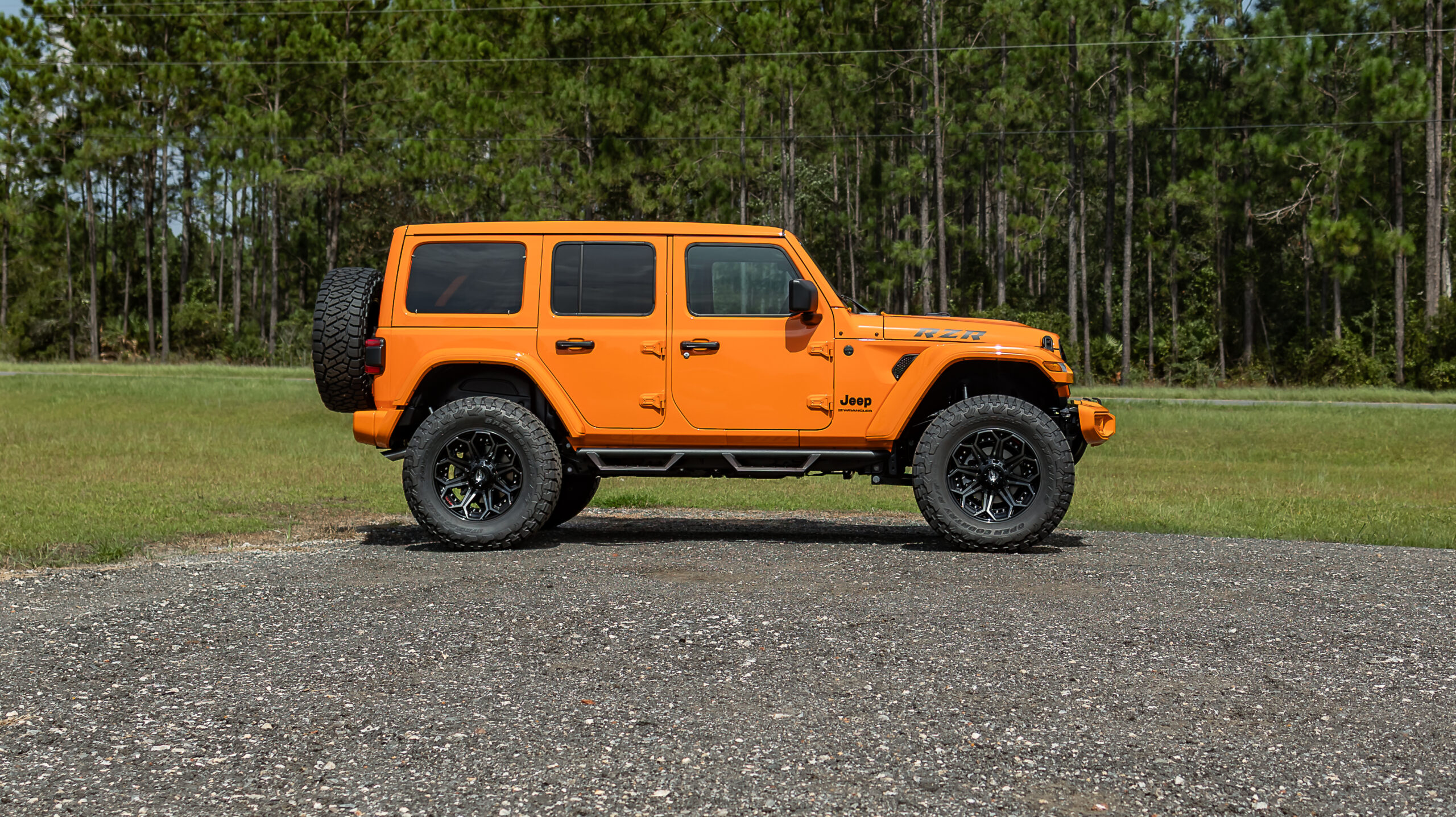 Jeep Wrangler RZR Orange