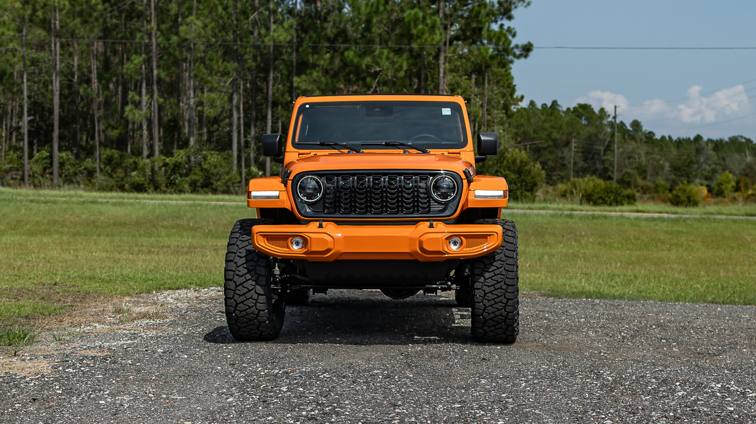 Jeep Wrangler RZR Orange