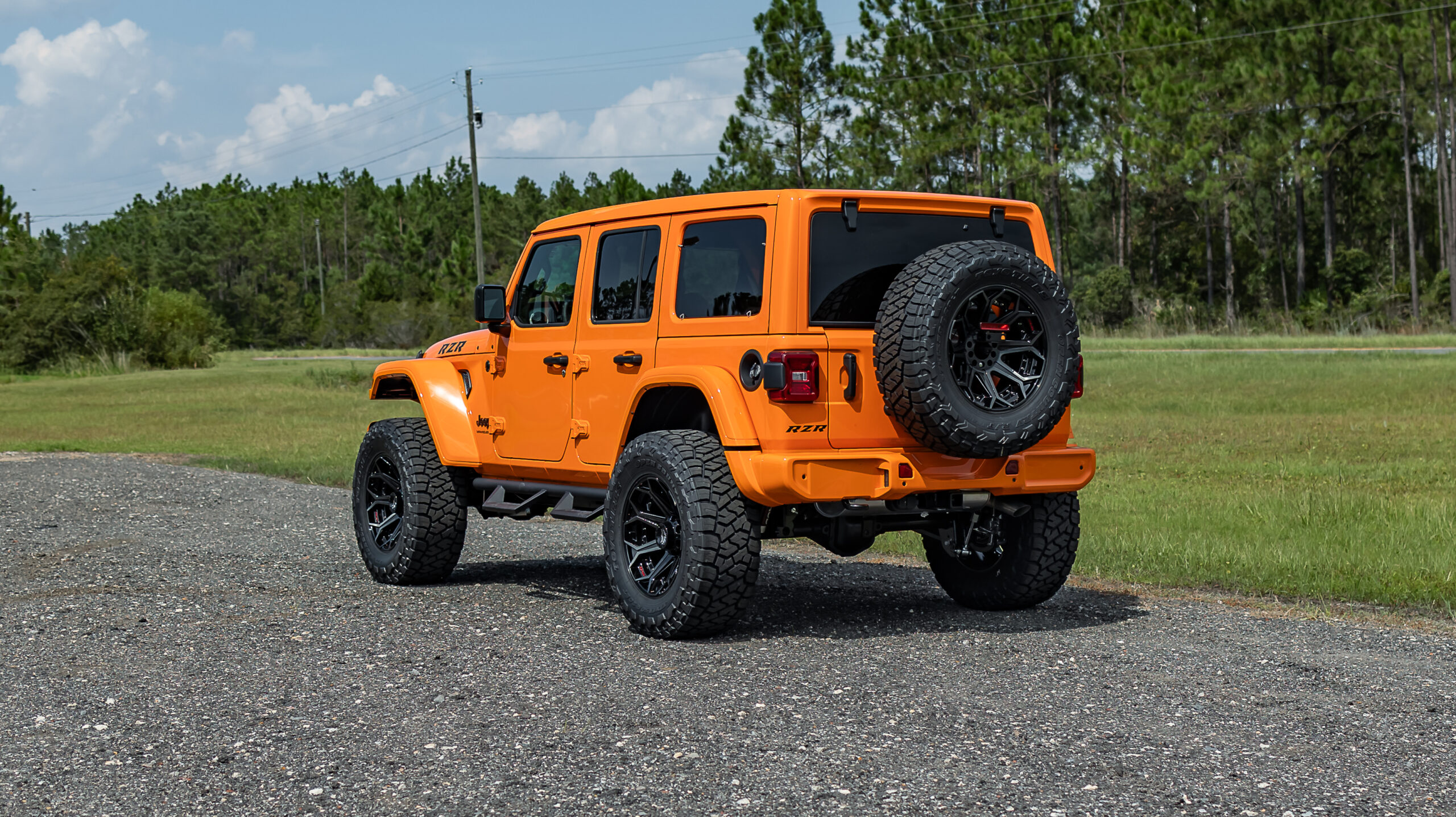 Jeep Wrangler RZR Orange