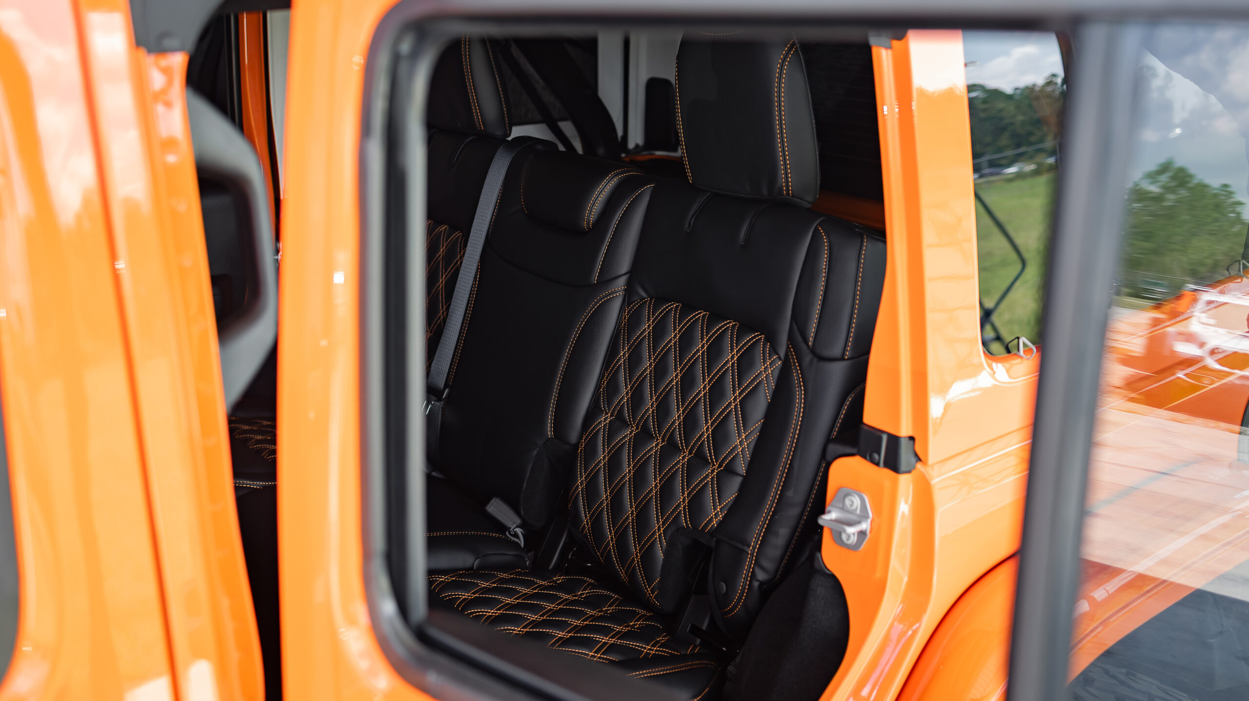 Jeep Wrangler RZR Orange