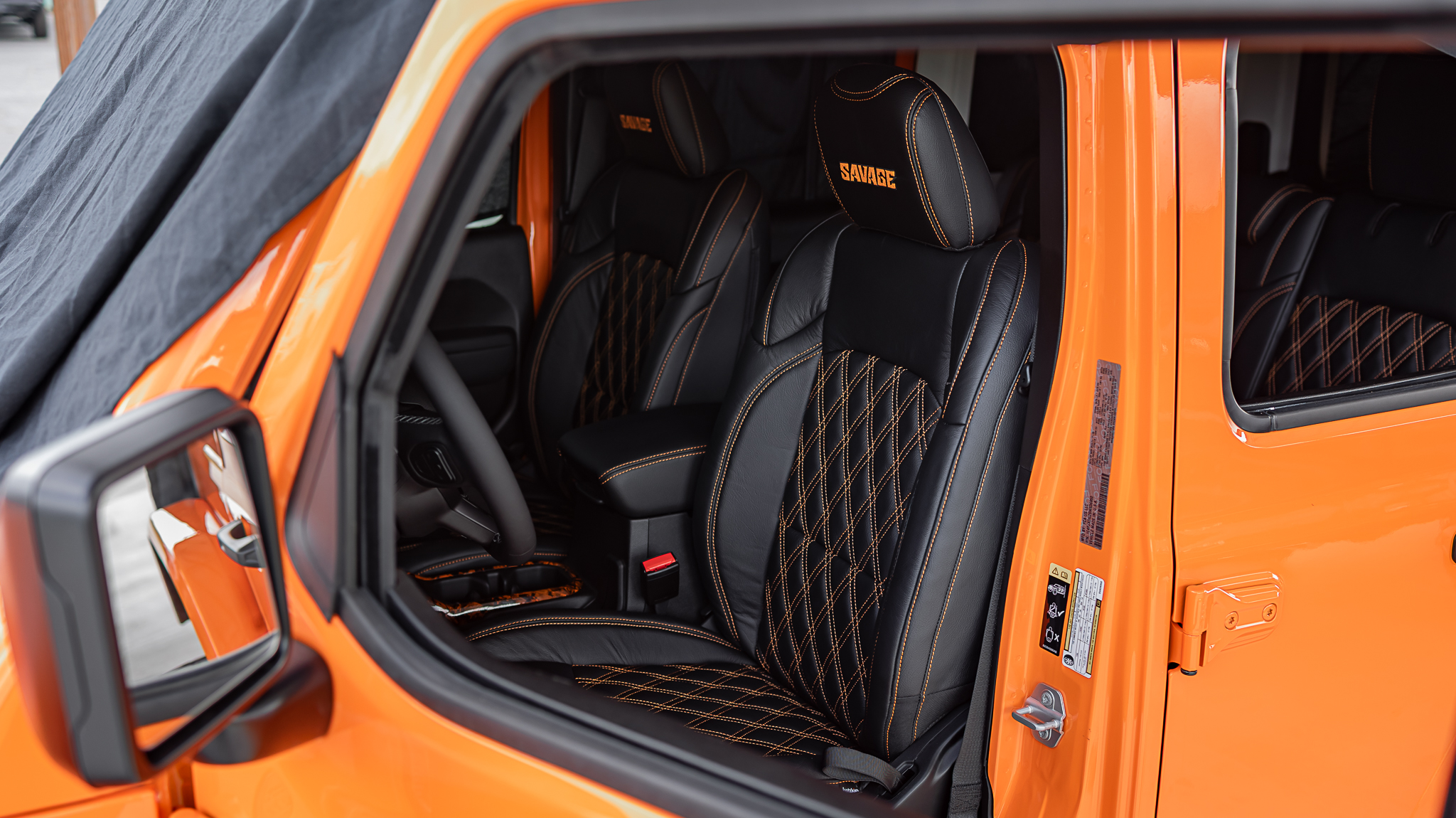 Jeep Wrangler Savage Orange