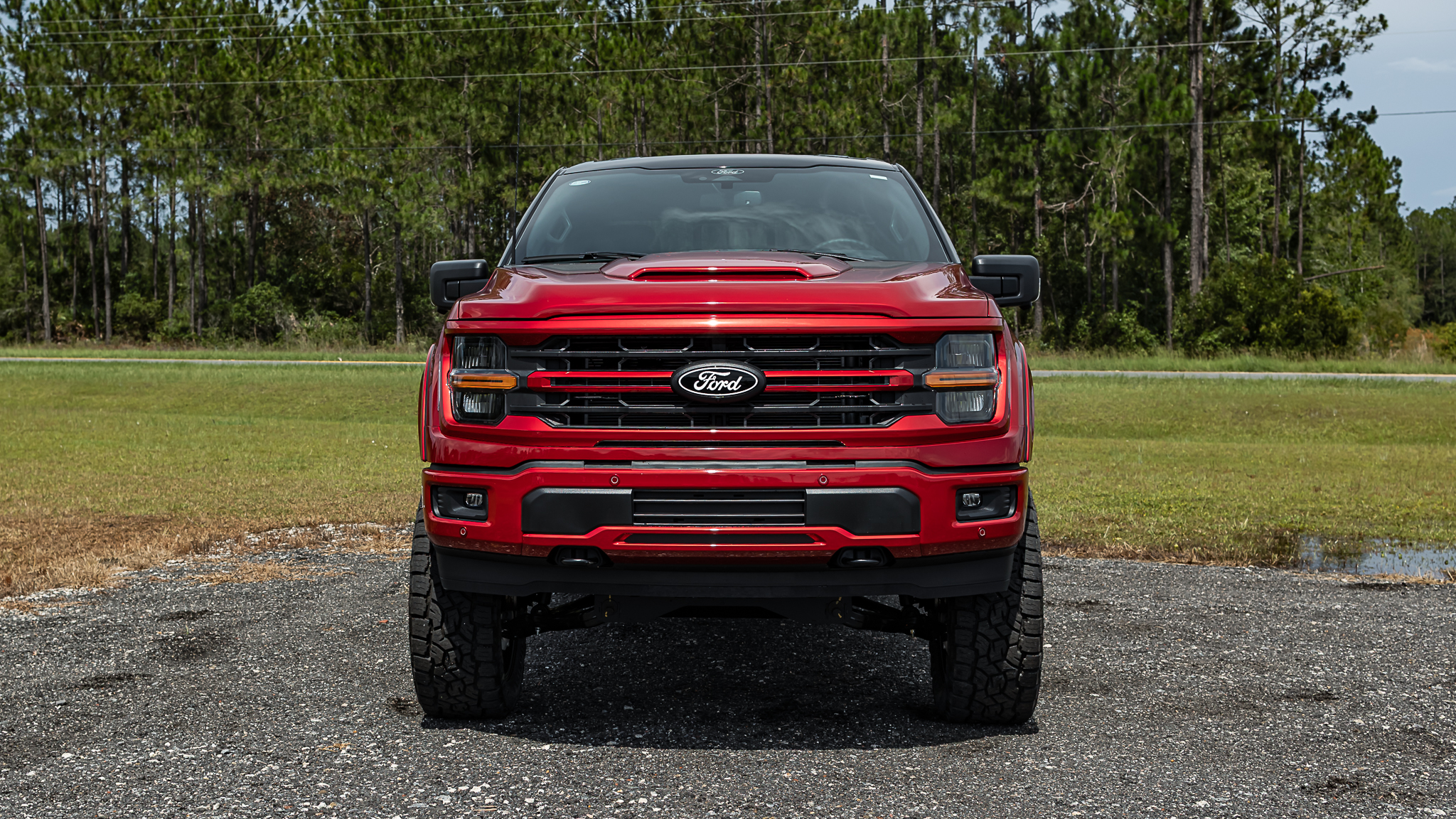 Ford F-150 Eclipse Red