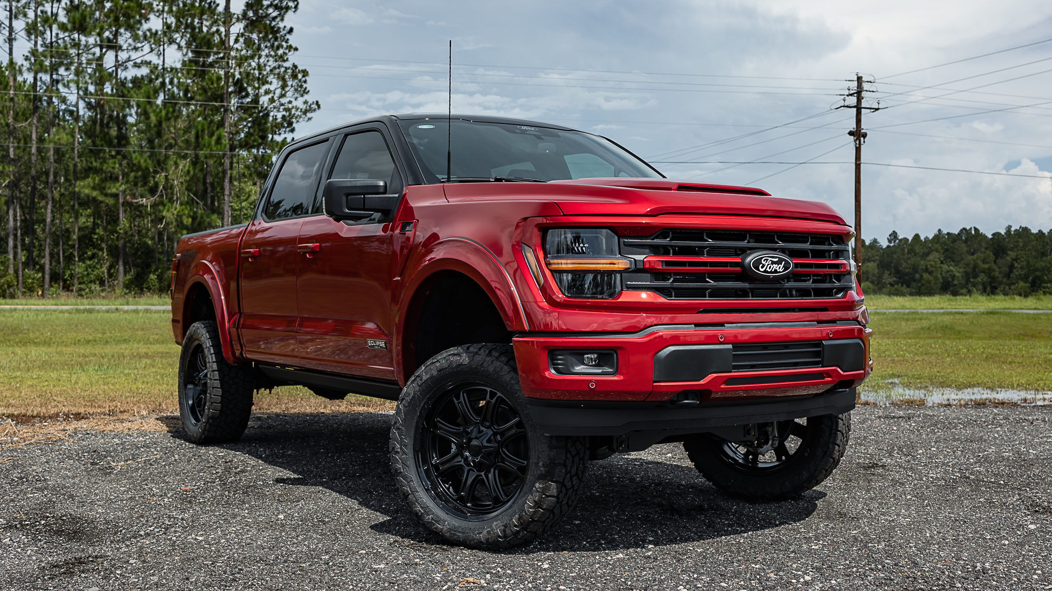 Ford F-150 Eclipse Red