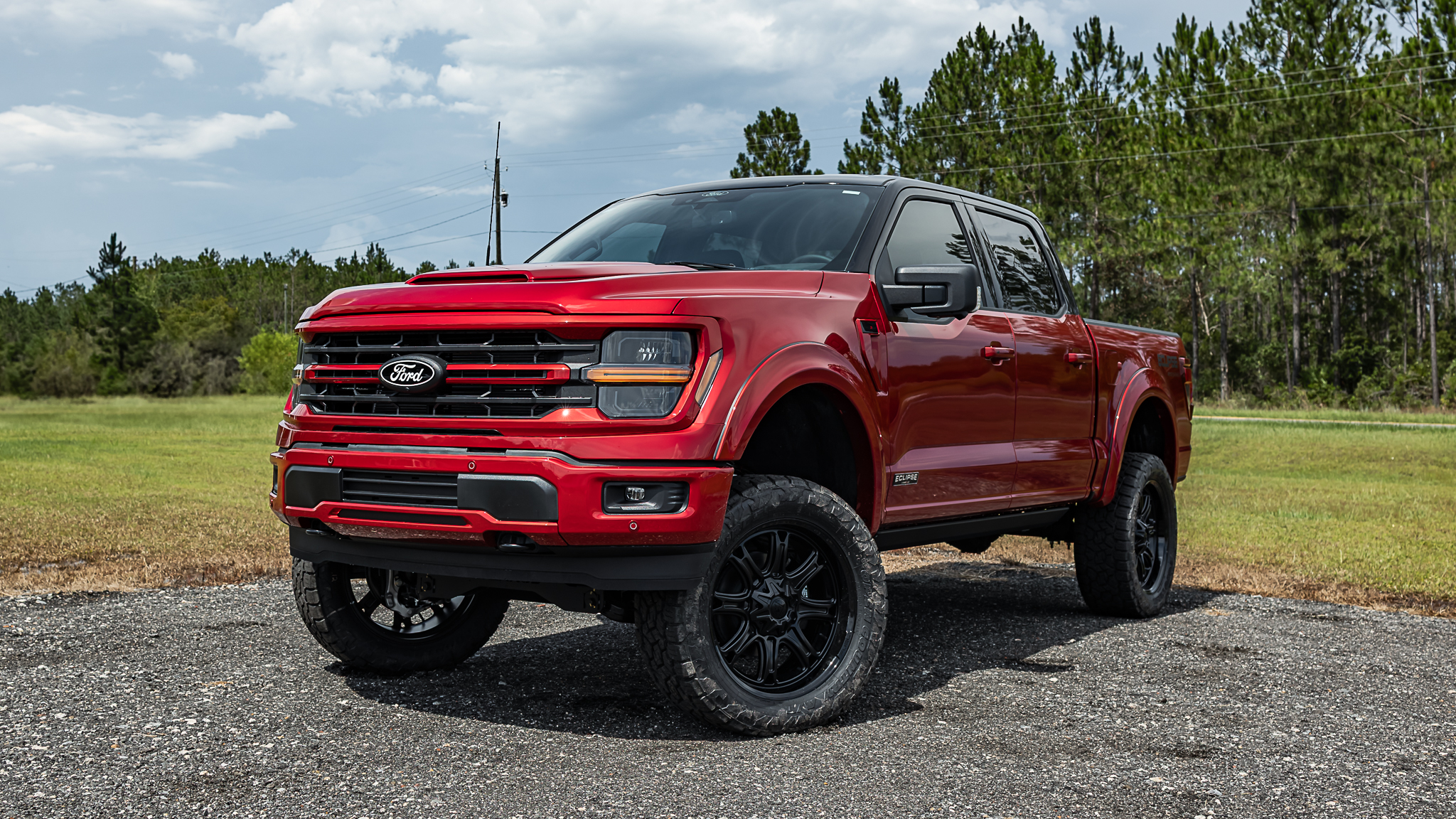 Ford F-150 Eclipse Red