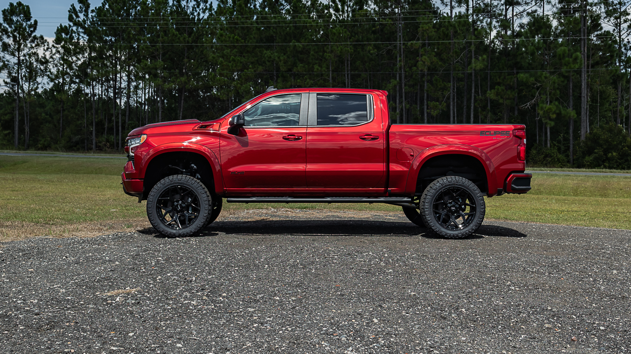 Chevy 1500 Eclipse Red