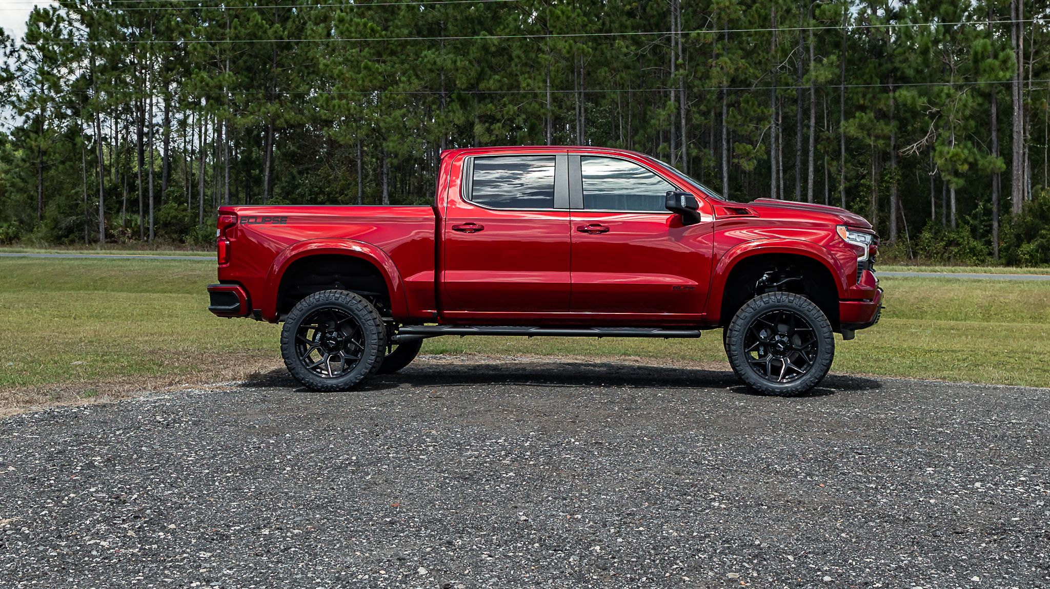 Chevy 1500 Eclipse Red