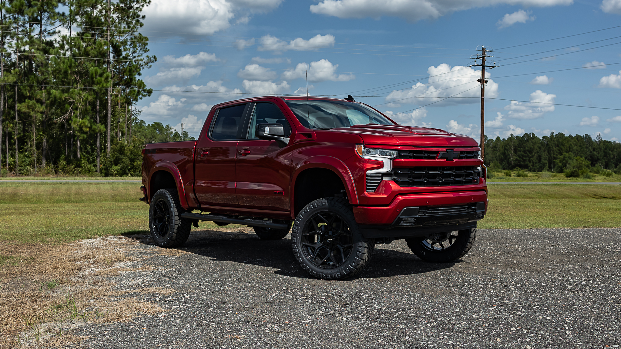 Chevy 1500 Eclipse Red
