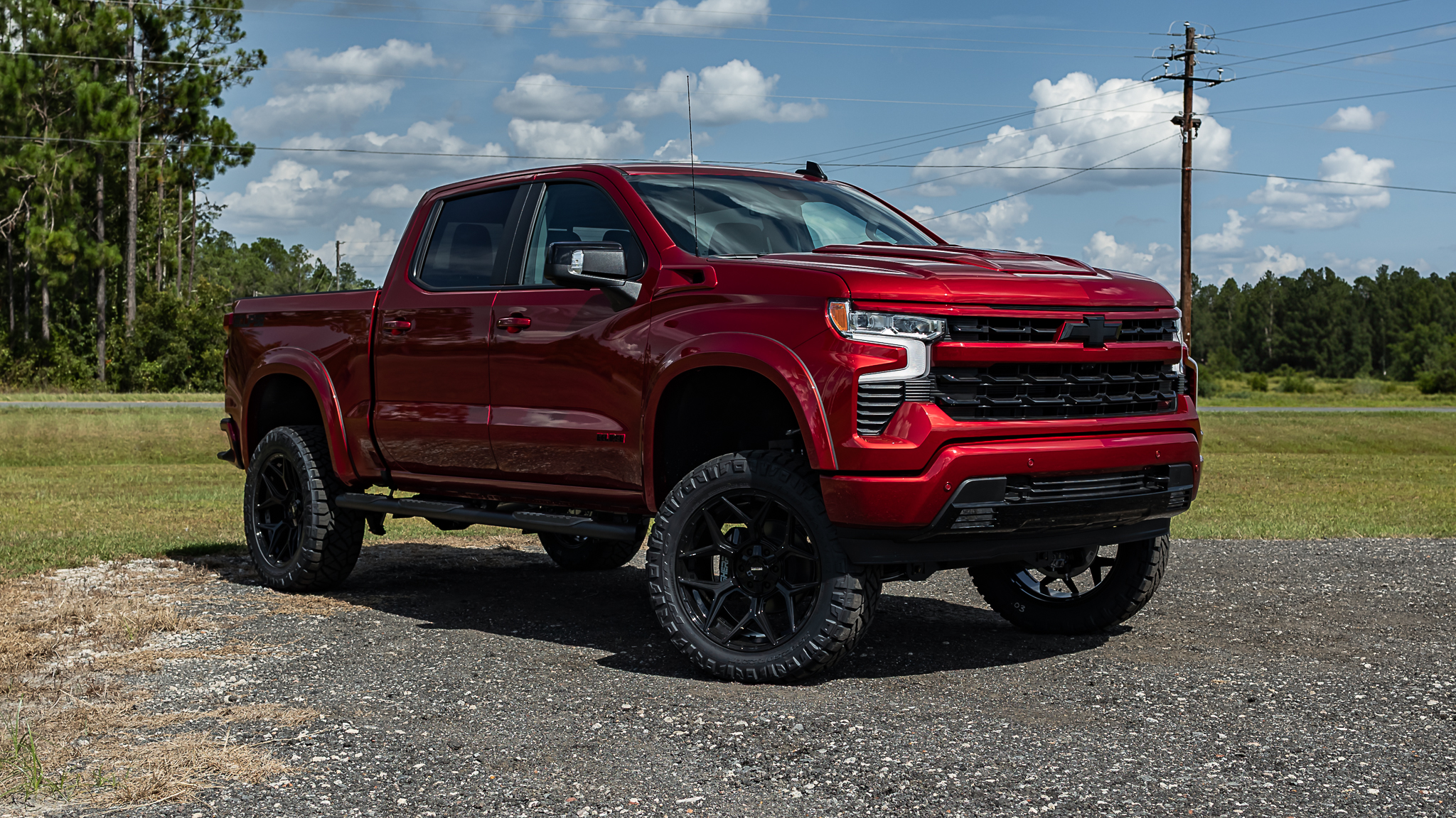 Chevy 1500 Eclipse Red