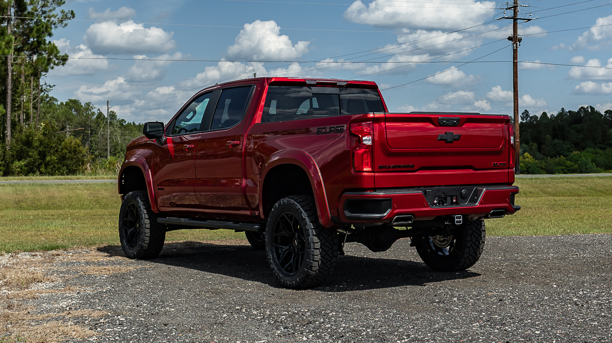 Chevy 1500 Eclipse Red