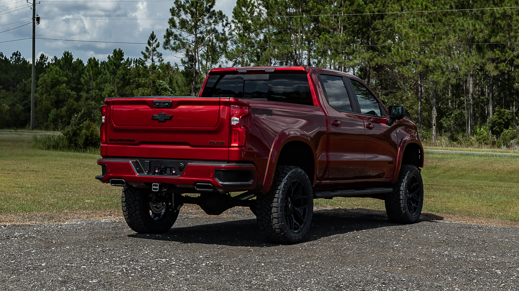 Chevy 1500 Eclipse Red
