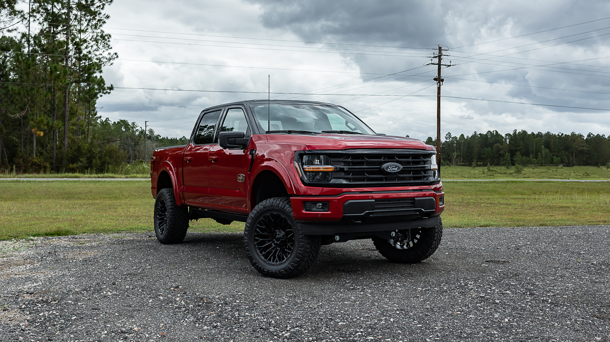 Ford F-150 Deadwood Red