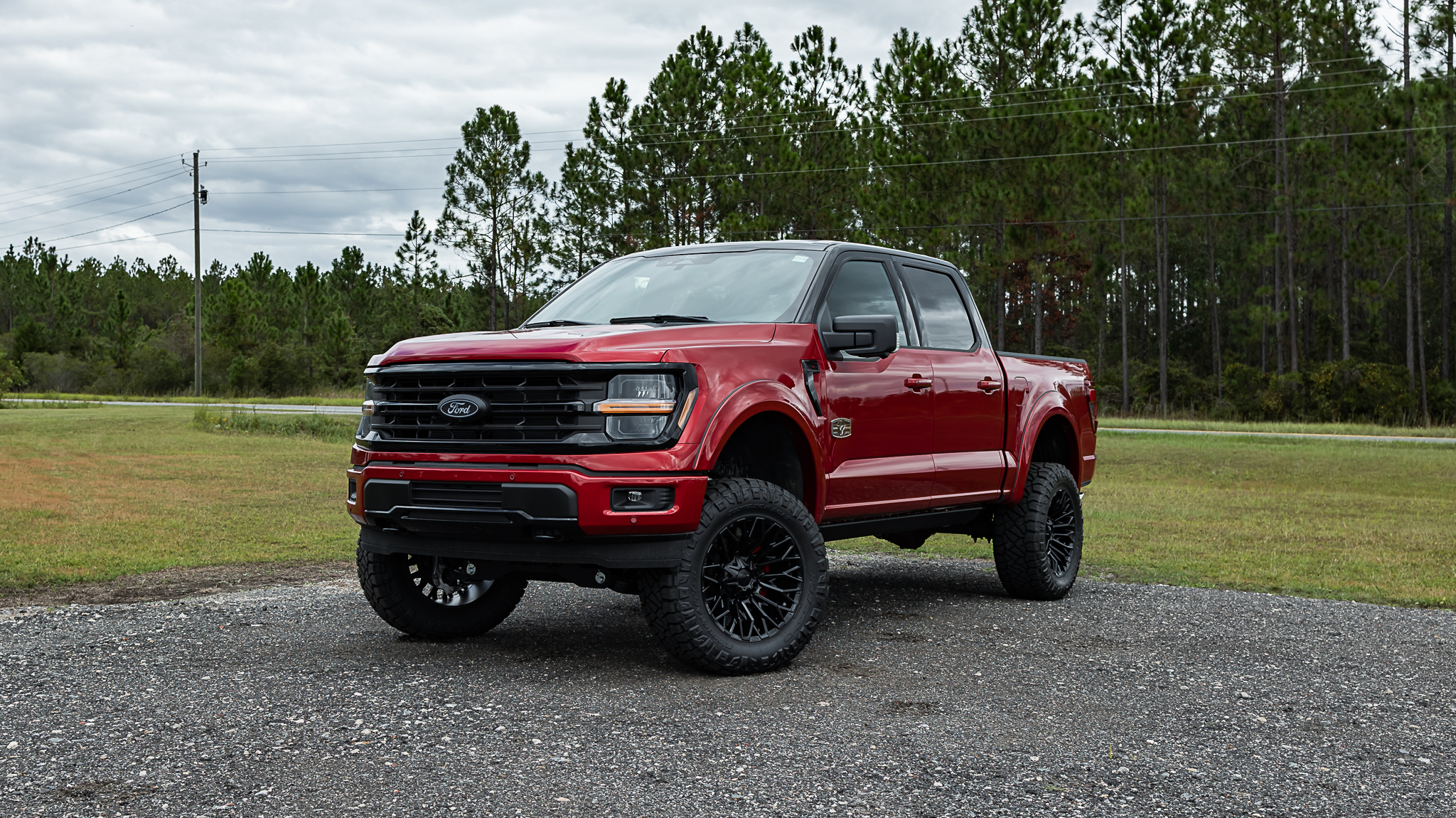 Ford F-150 Deadwood Red