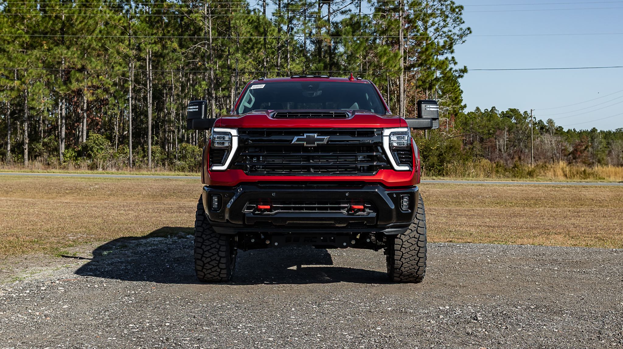 Chevy 2500 Deadwood Red