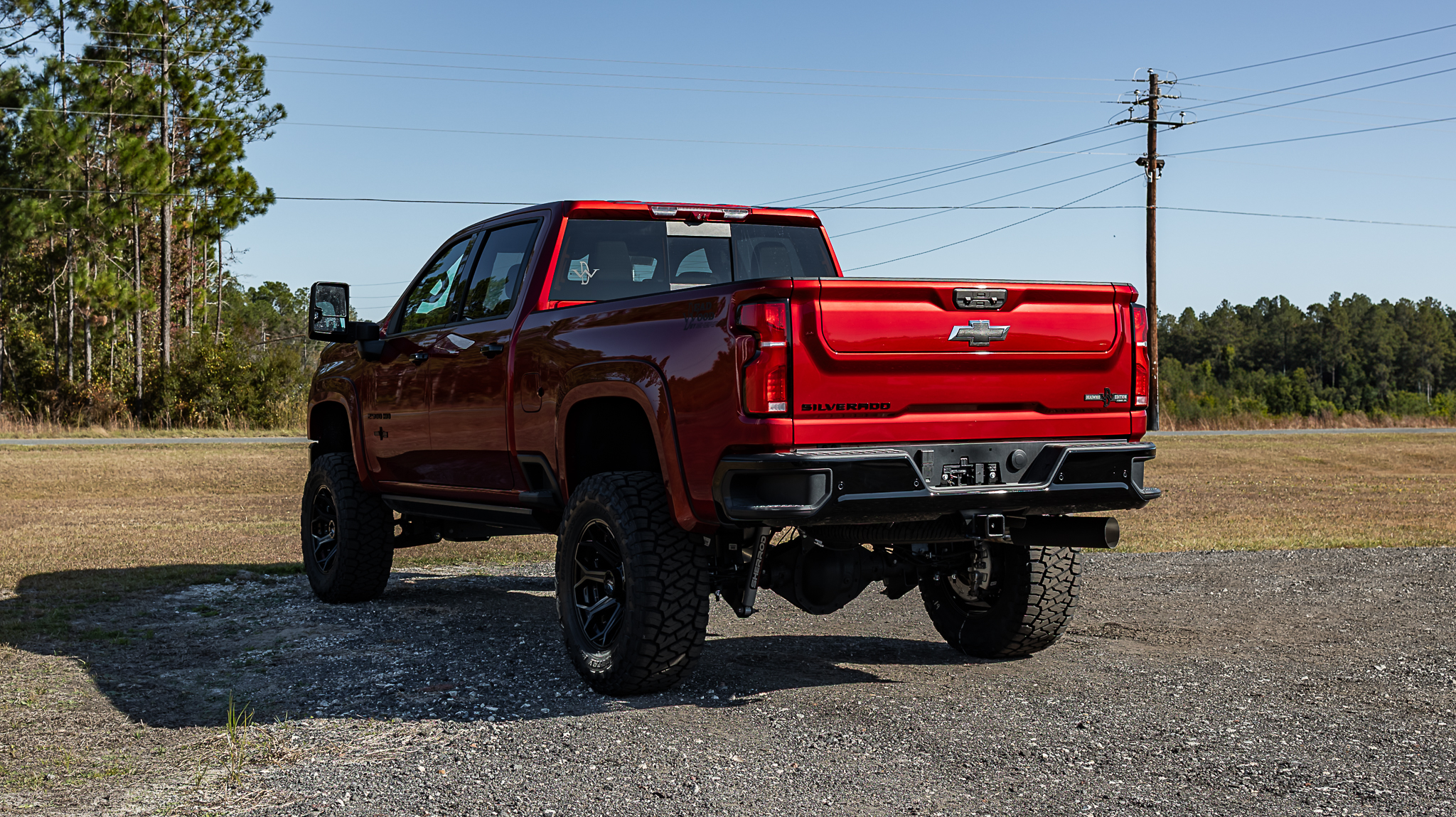 Chevy 2500 Deadwood Red