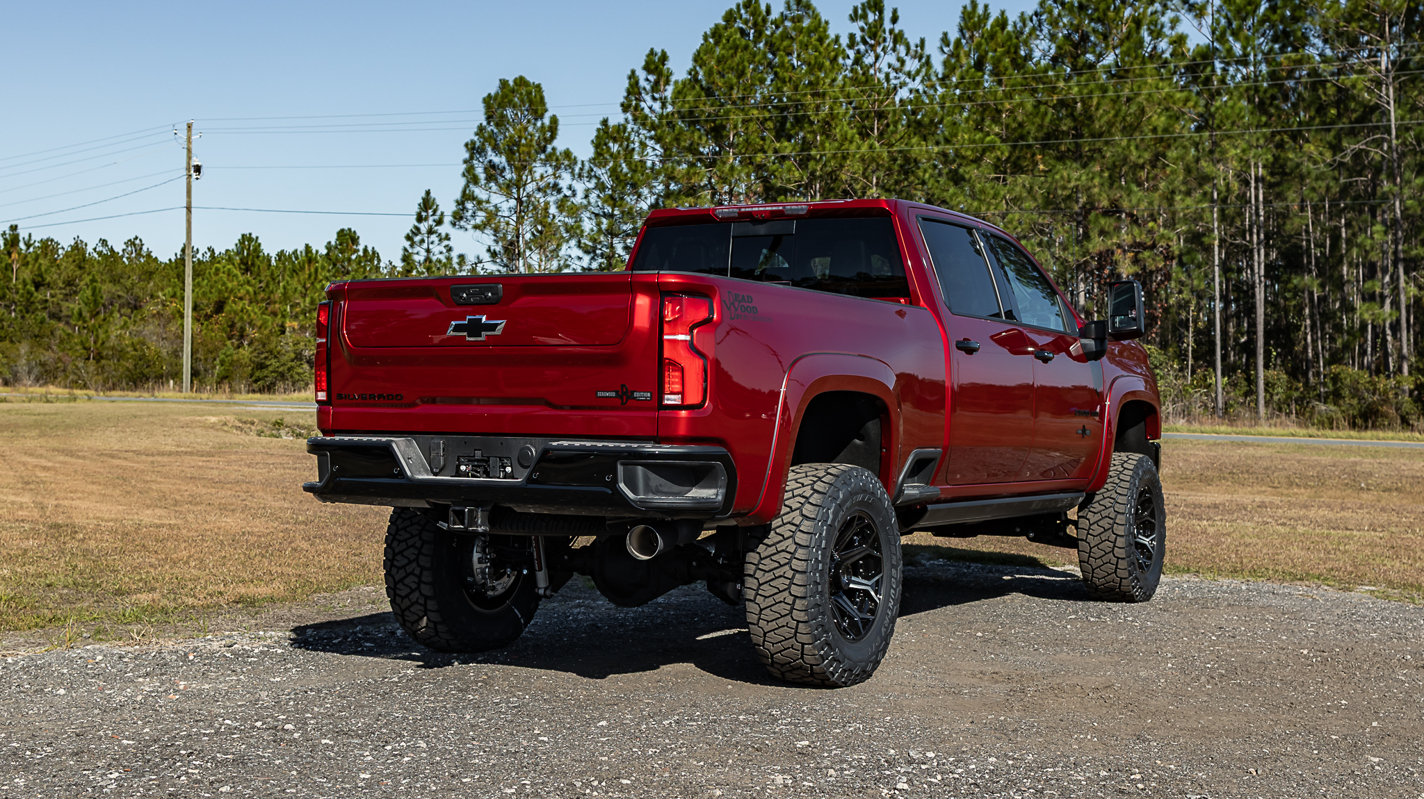 Chevy 2500 Deadwood Red