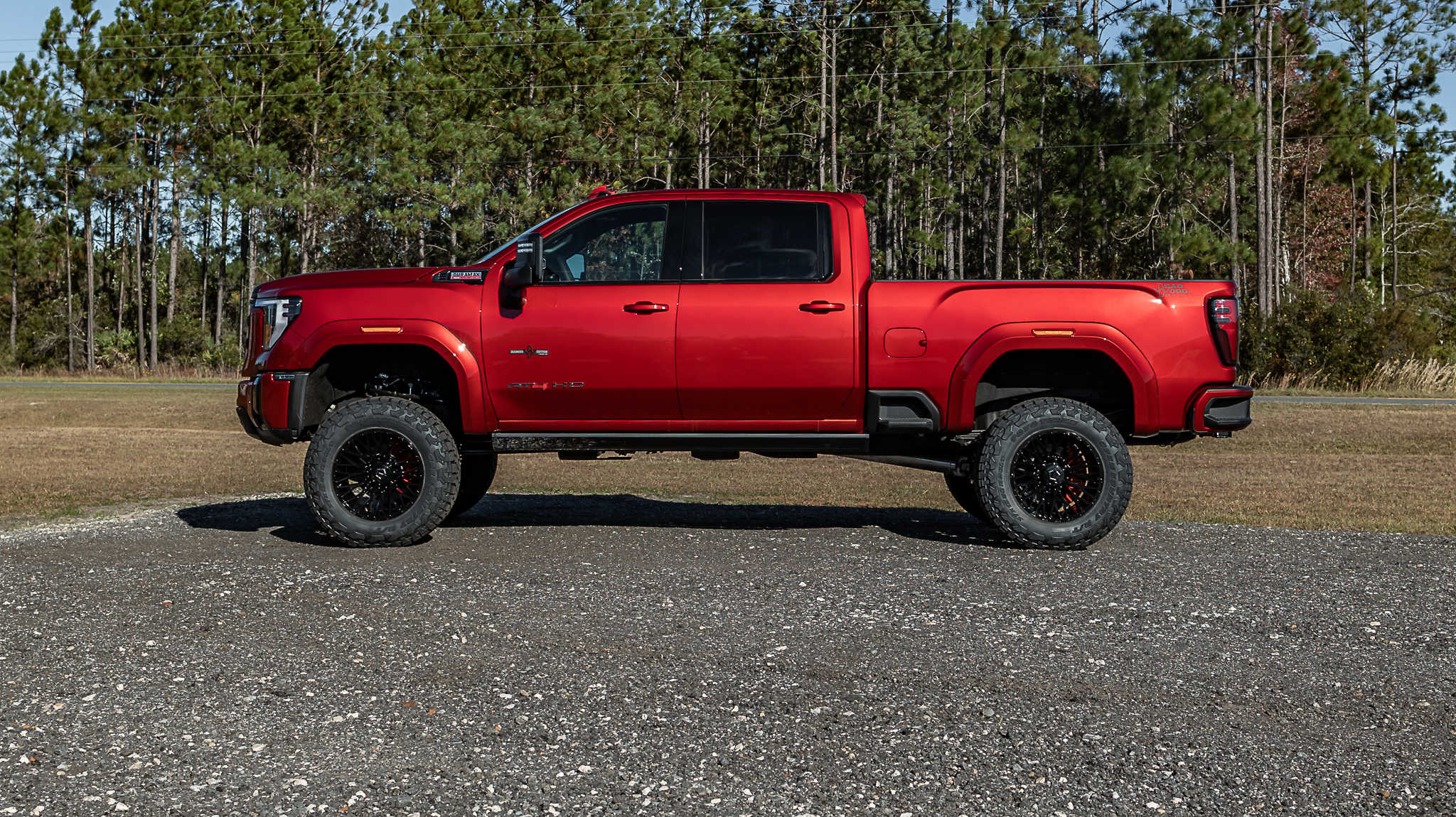 GMC 2500 Deadwood Smoke - Red