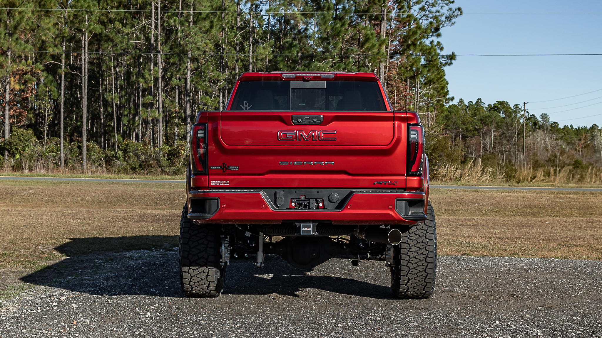 GMC 2500 Deadwood Smoke - Red