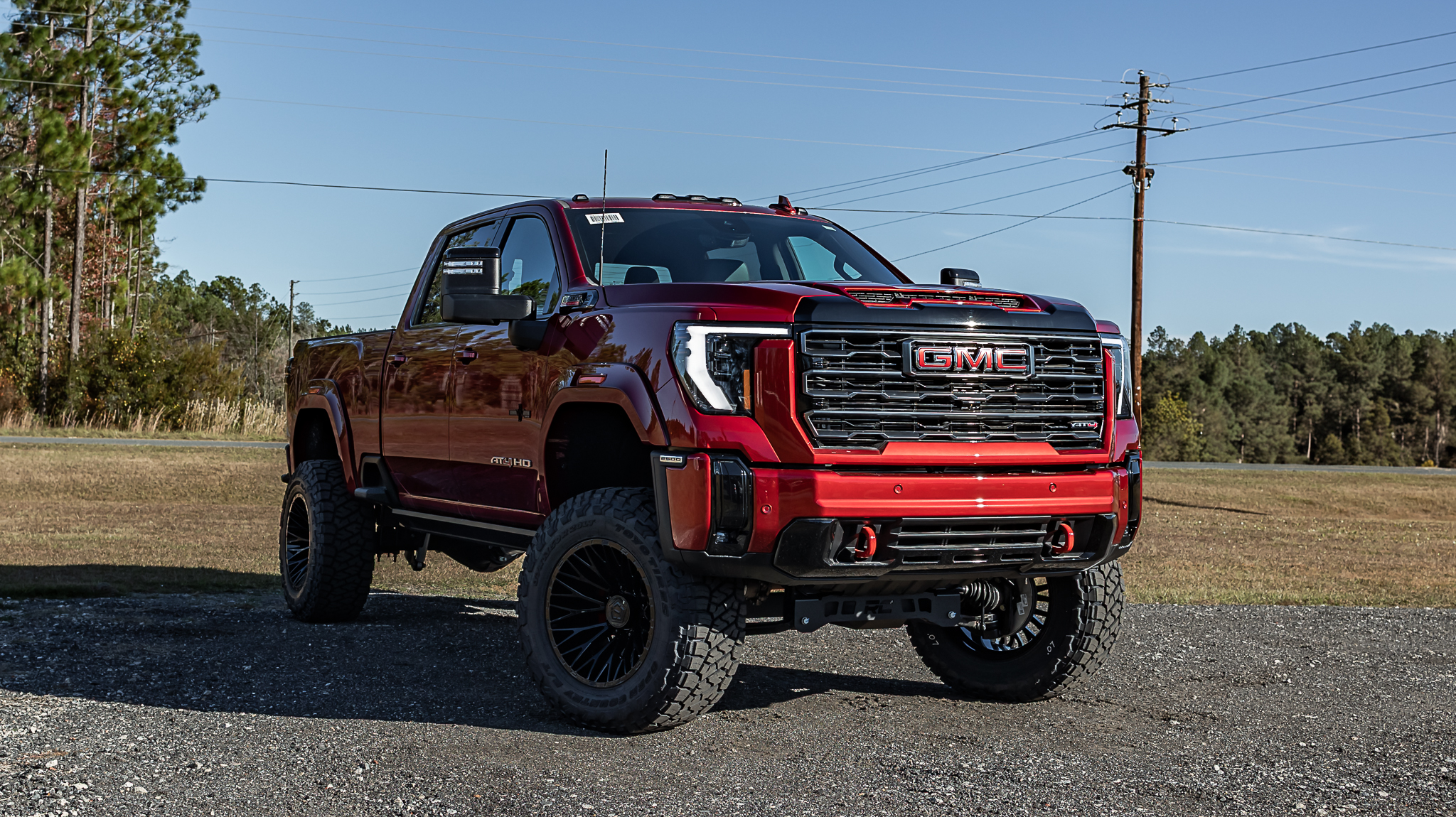 GMC 2500 Deadwood Smoke - Red