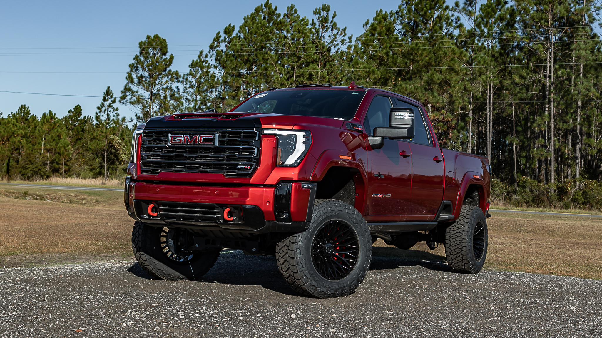 GMC 2500 Deadwood Smoke - Red
