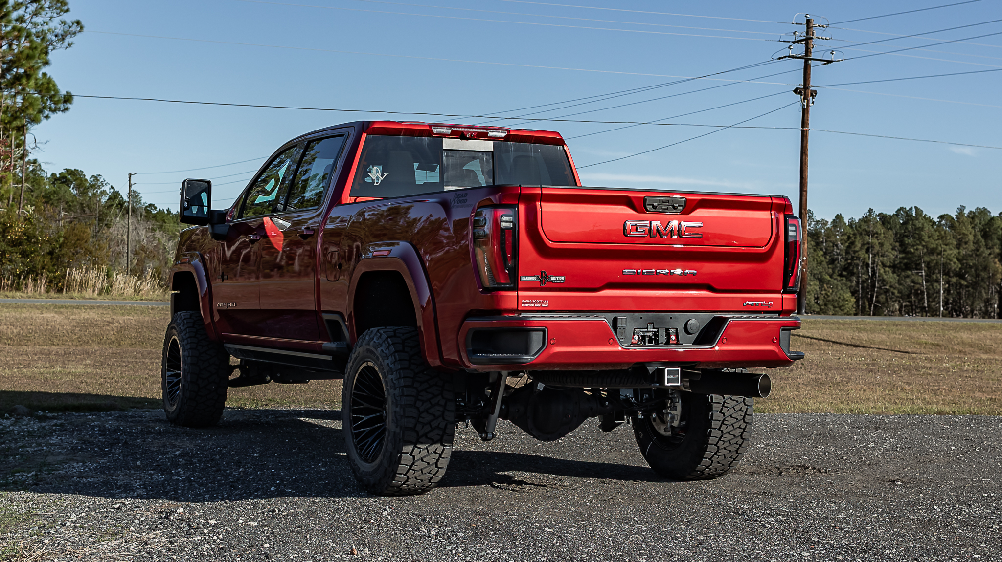 GMC 2500 Deadwood Smoke - Red