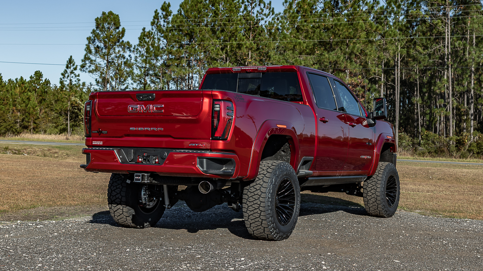 GMC 2500 Deadwood Smoke - Red