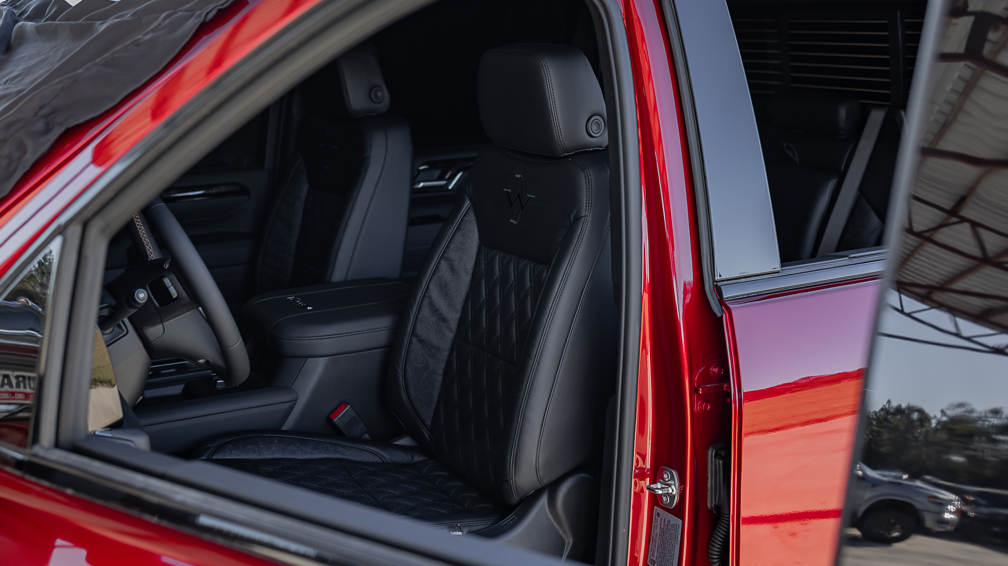 GMC 2500 Deadwood Smoke - Red