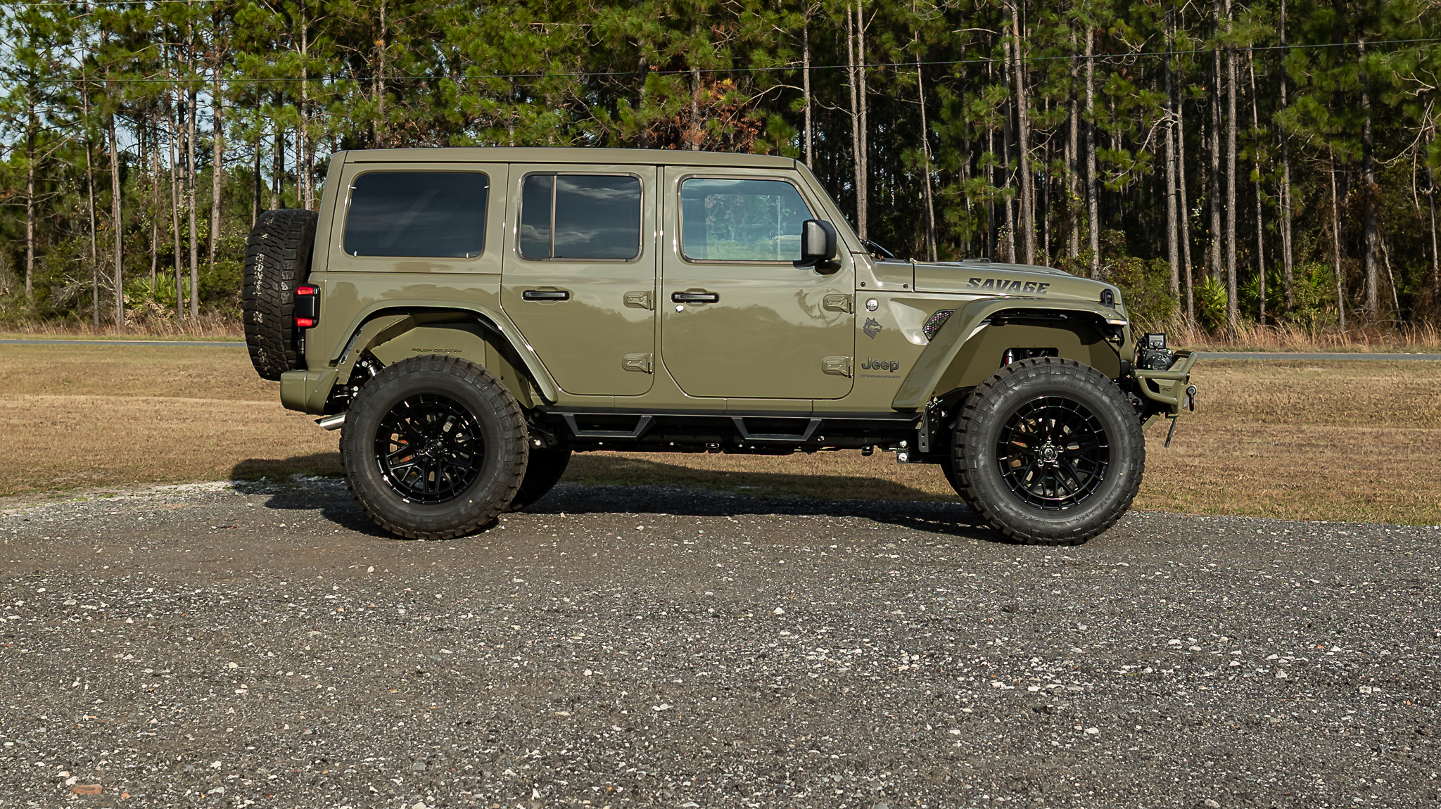 Jeep Wrangler Savage 41 Green