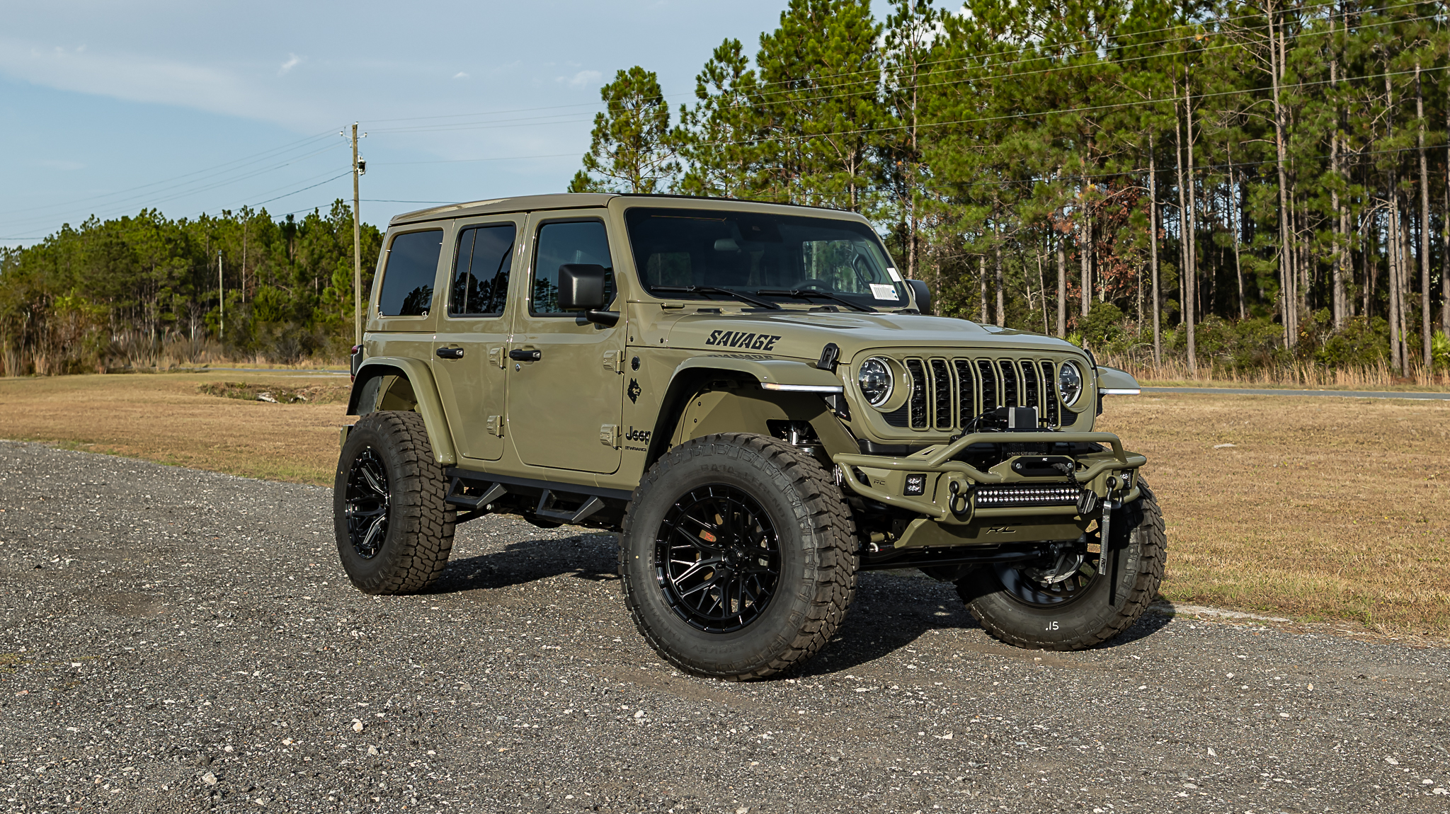 Jeep Wrangler Savage 41 Green
