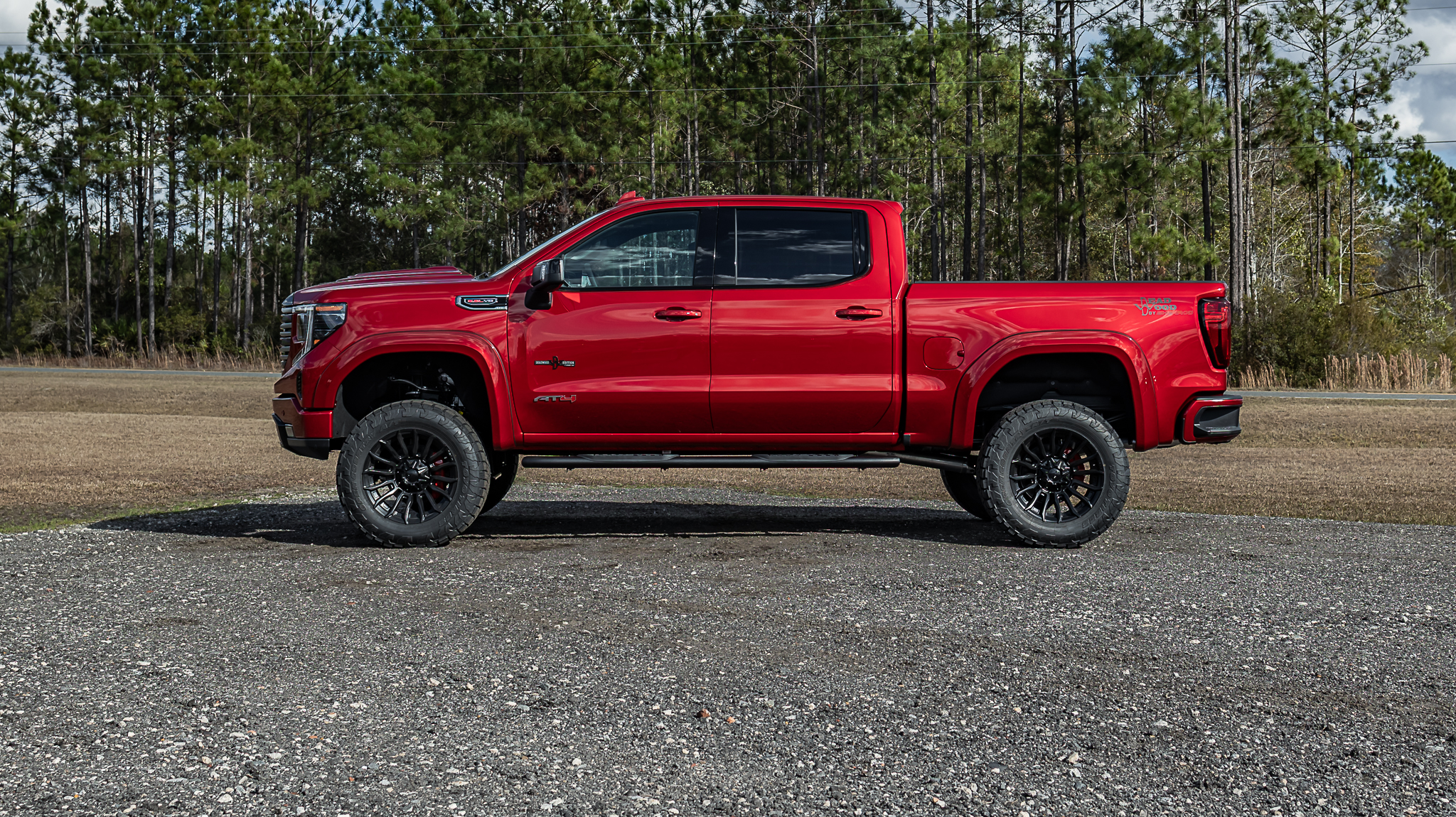 GMC 1500 Deadwood Smoke - Volcanic Red