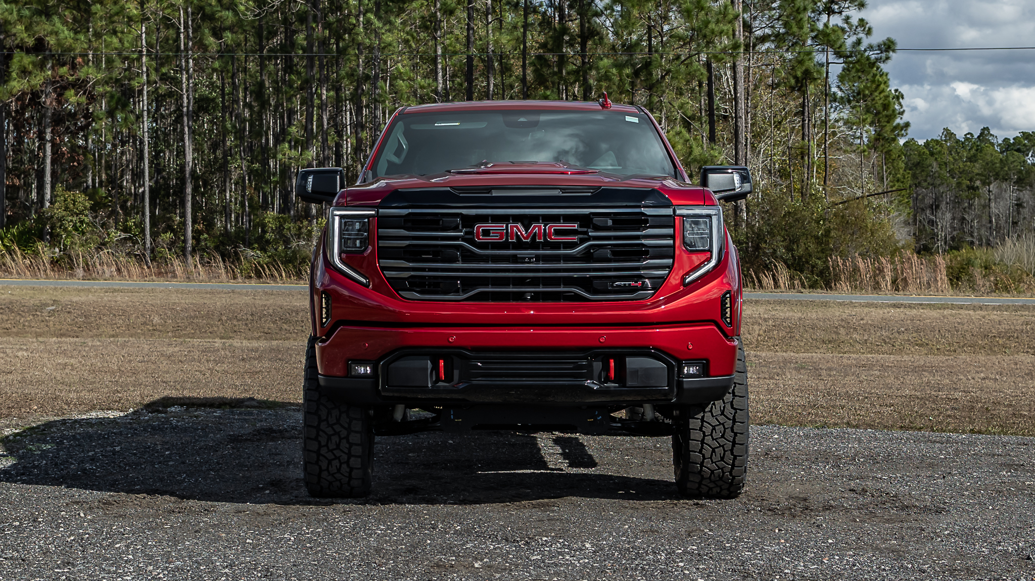 GMC 1500 Deadwood Smoke - Volcanic Red