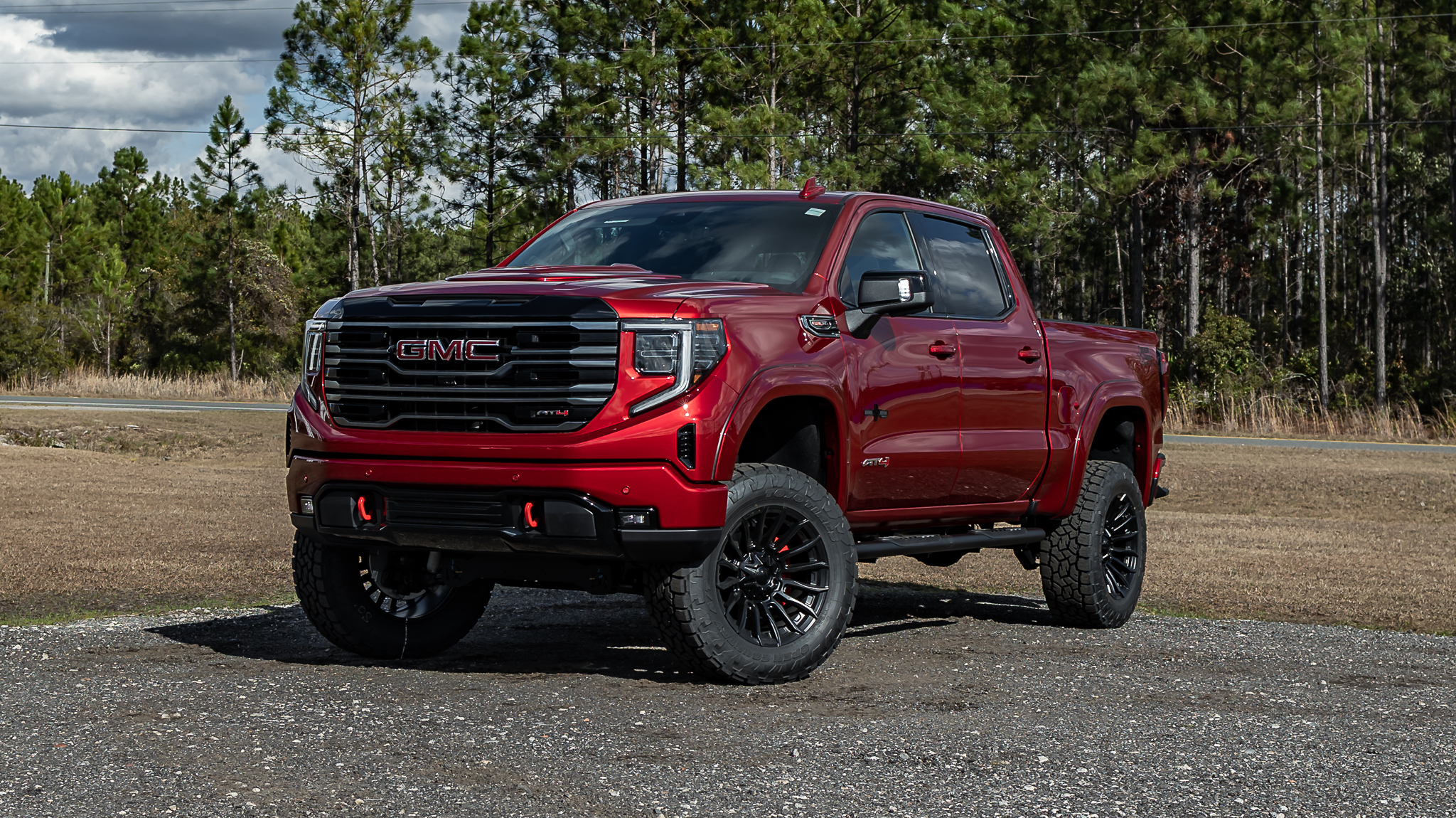 GMC 1500 Deadwood Smoke - Volcanic Red