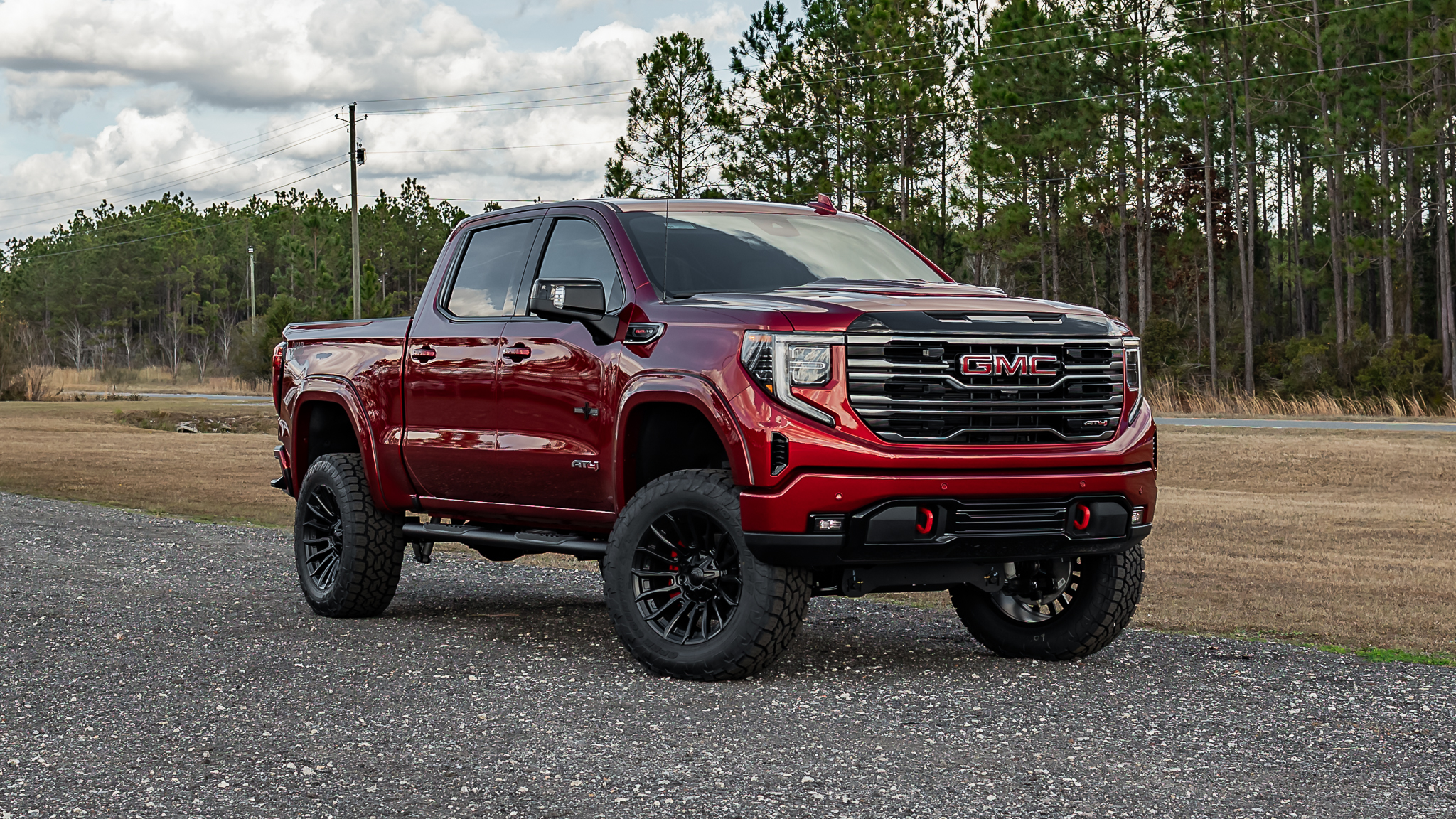 GMC 1500 Deadwood Smoke - Volcanic Red