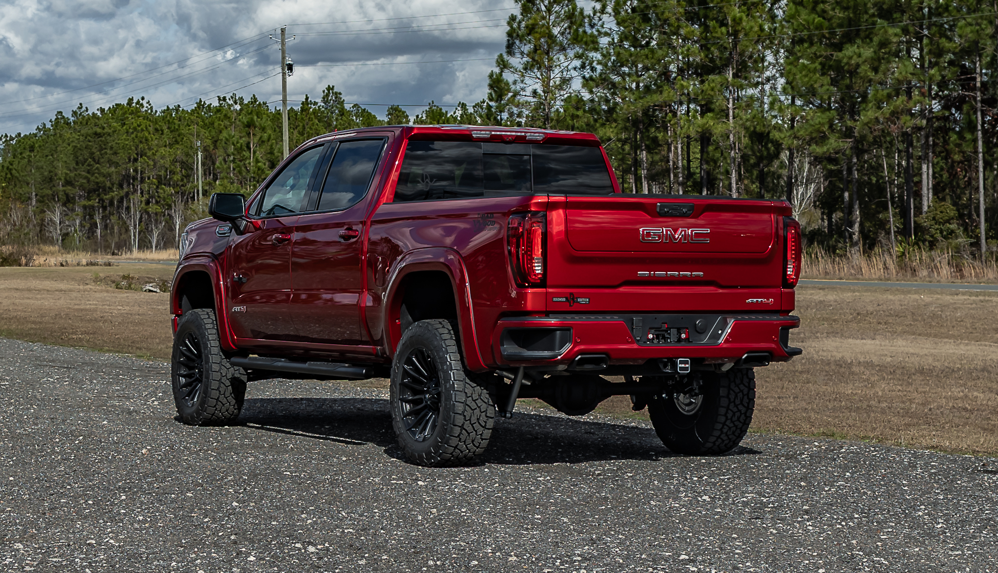 GMC 1500 Deadwood Smoke - Volcanic Red