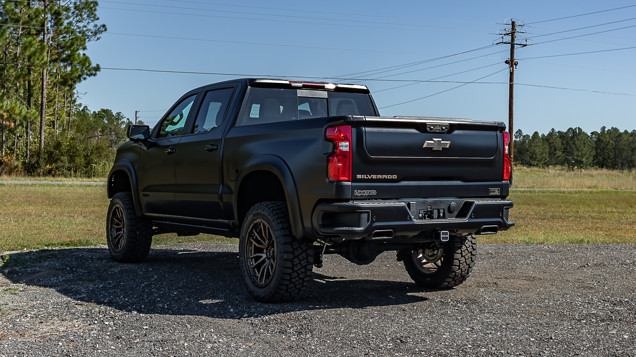 Chevy 1500 Limited Matte Black