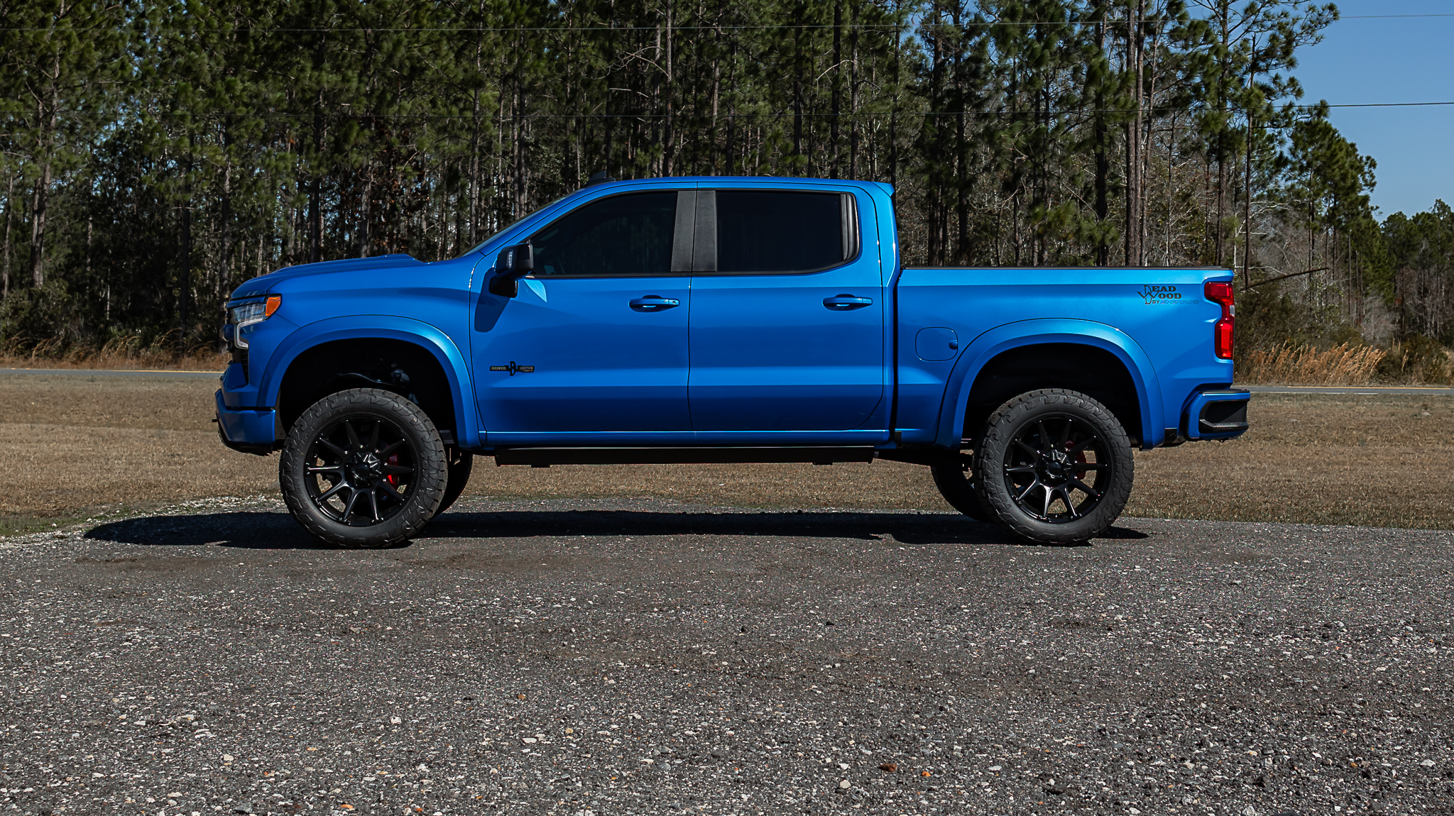 Chevy 1500 Deadwood Smoke - Riptide Blue