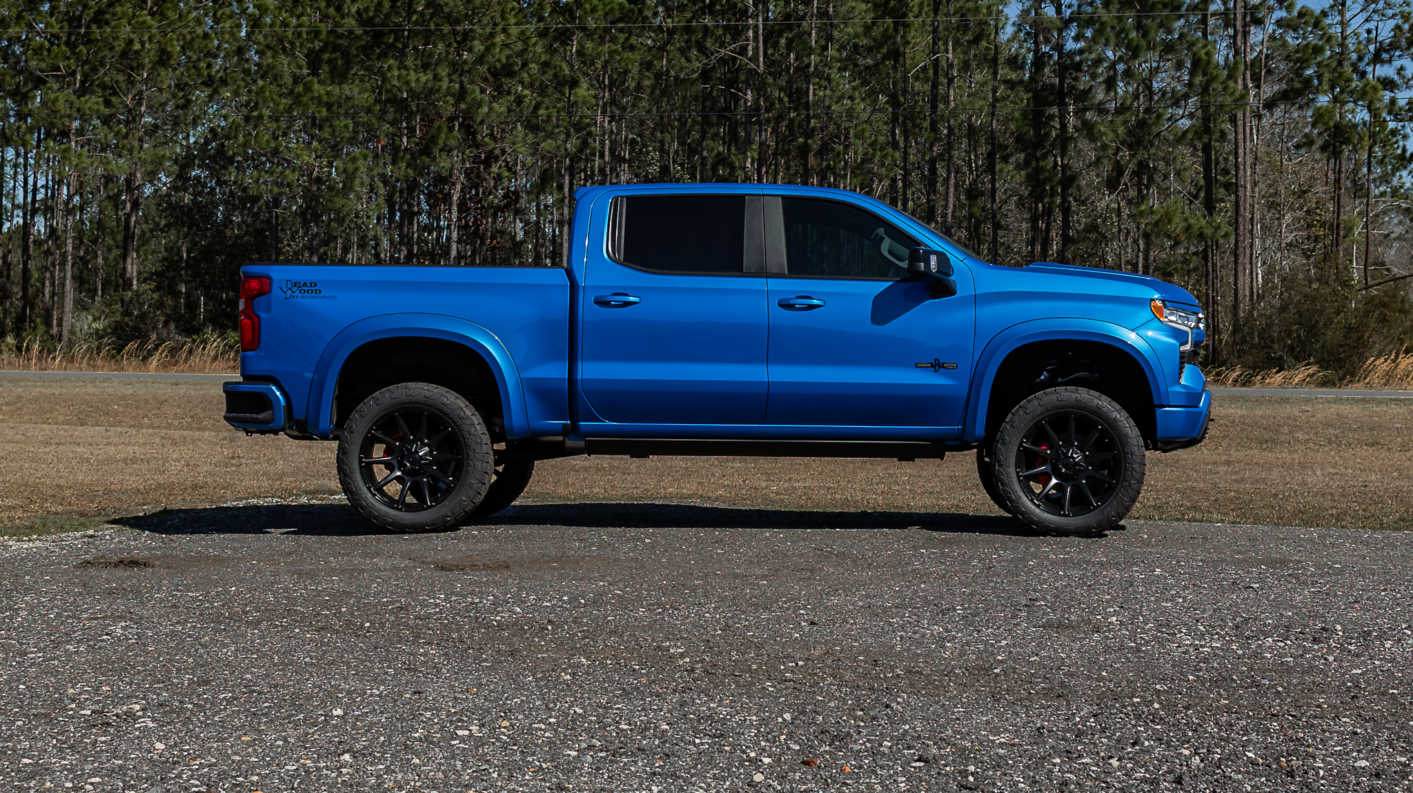 Chevy 1500 Deadwood Smoke - Riptide Blue