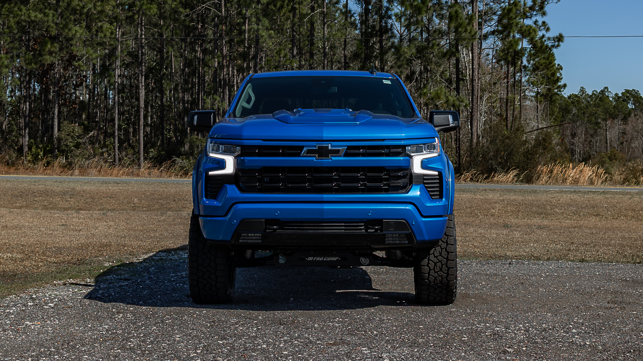 Chevy 1500 Deadwood Smoke - Riptide Blue
