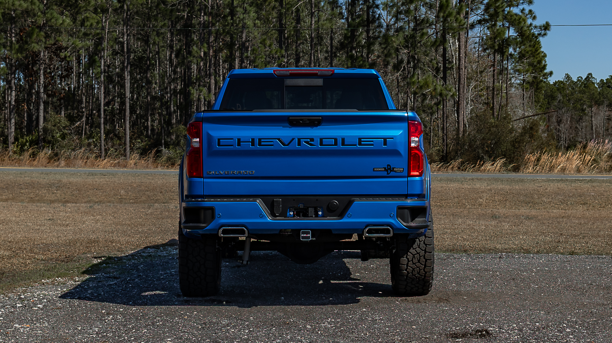 Chevy 1500 Deadwood Smoke - Riptide Blue