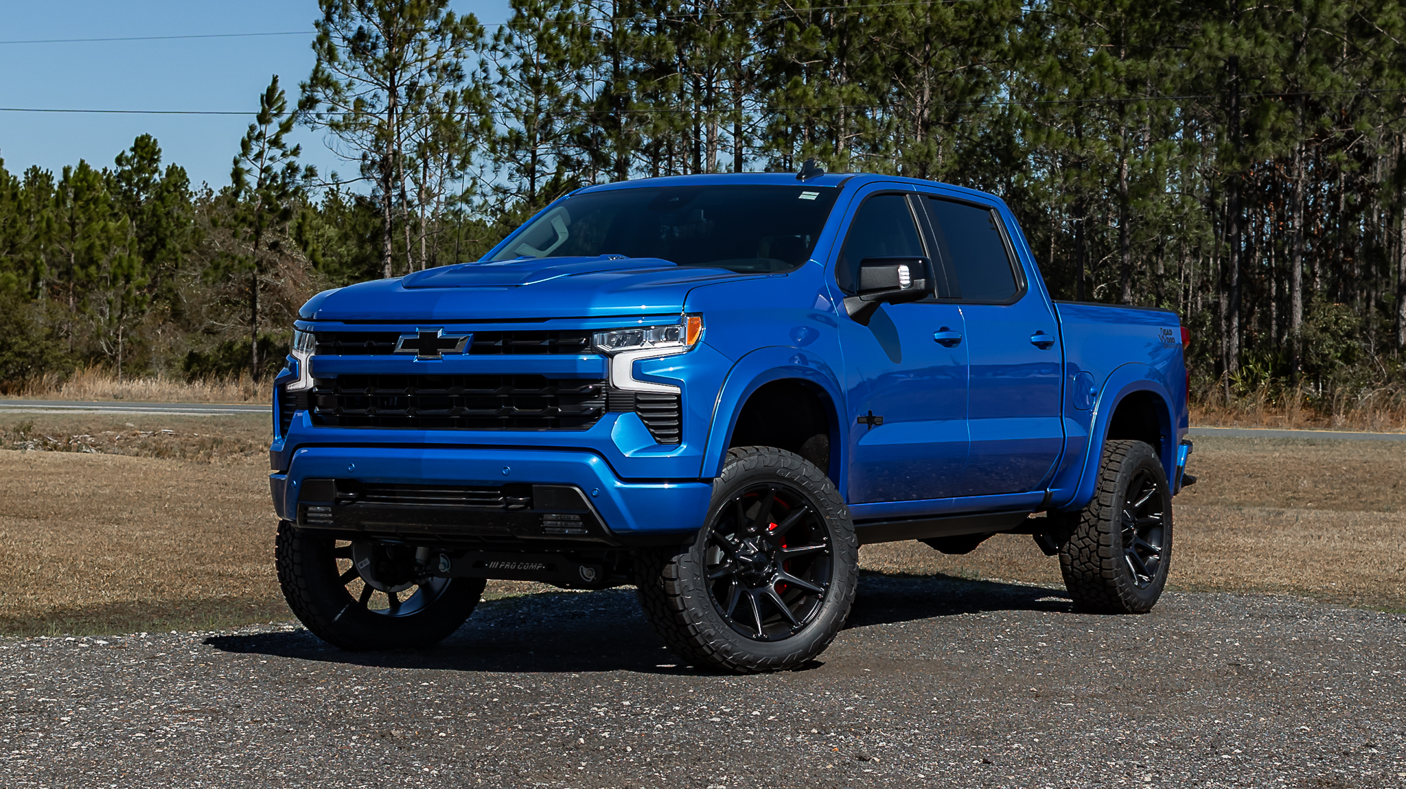 Chevy 1500 Deadwood Smoke - Riptide Blue